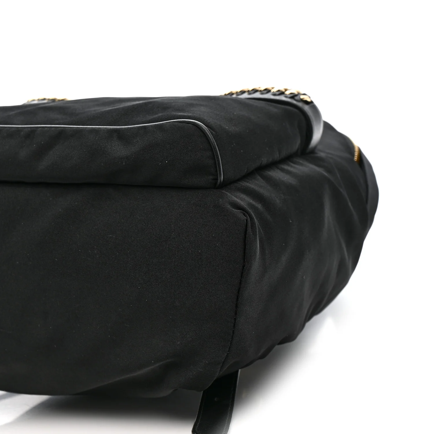 Nylon Eco Alter Nappa Mini Falabella GO Backpack Black - Image 10