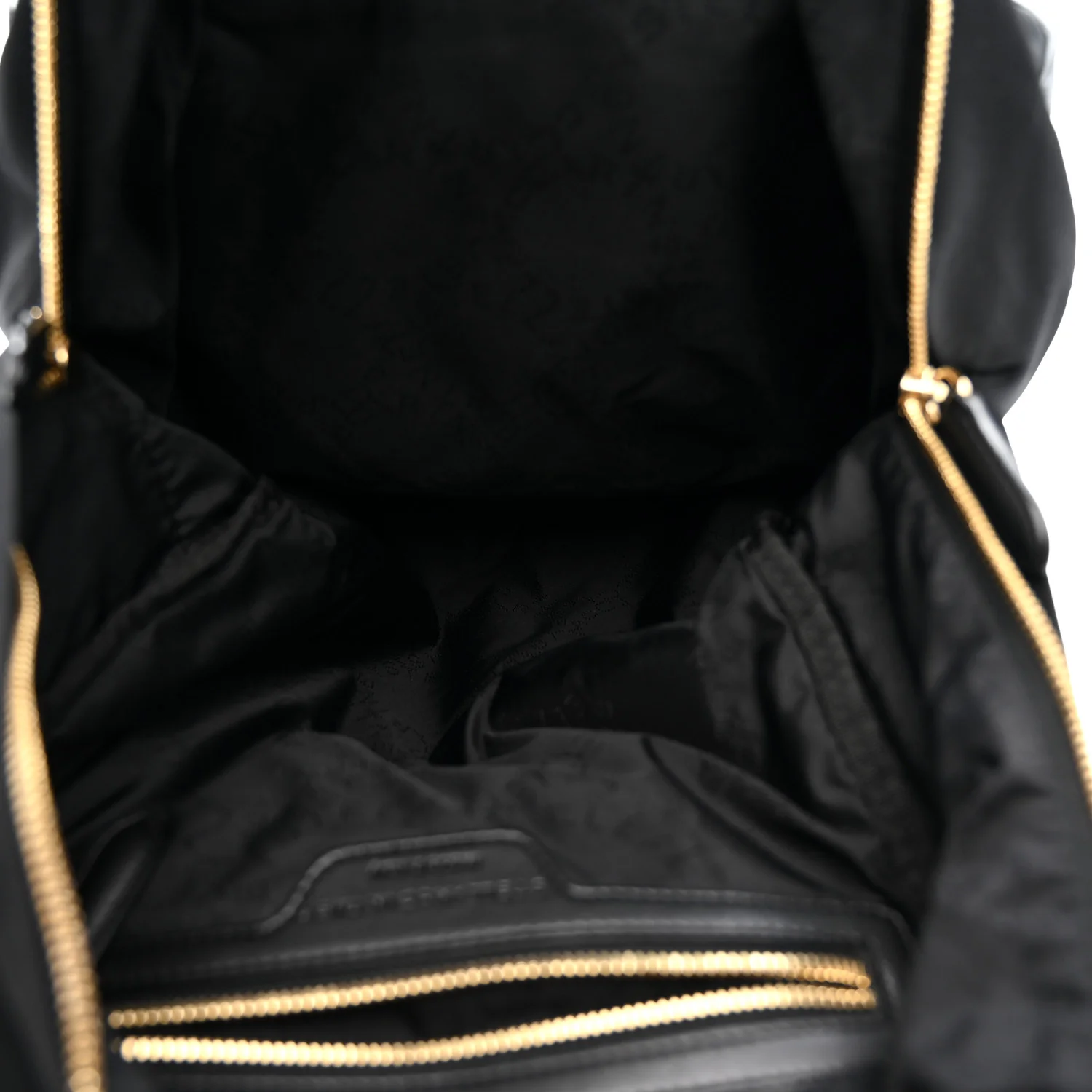 Nylon Eco Alter Nappa Mini Falabella GO Backpack Black - Image 5