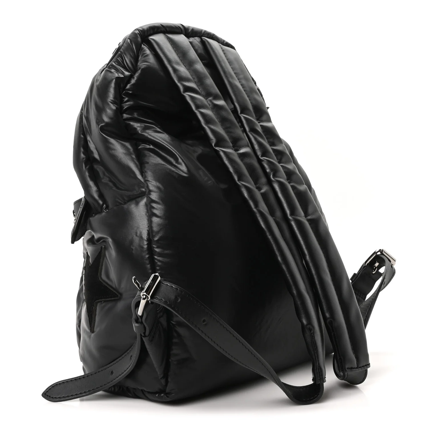 Polyamide Falabella Stars Backpack Black - Image 3