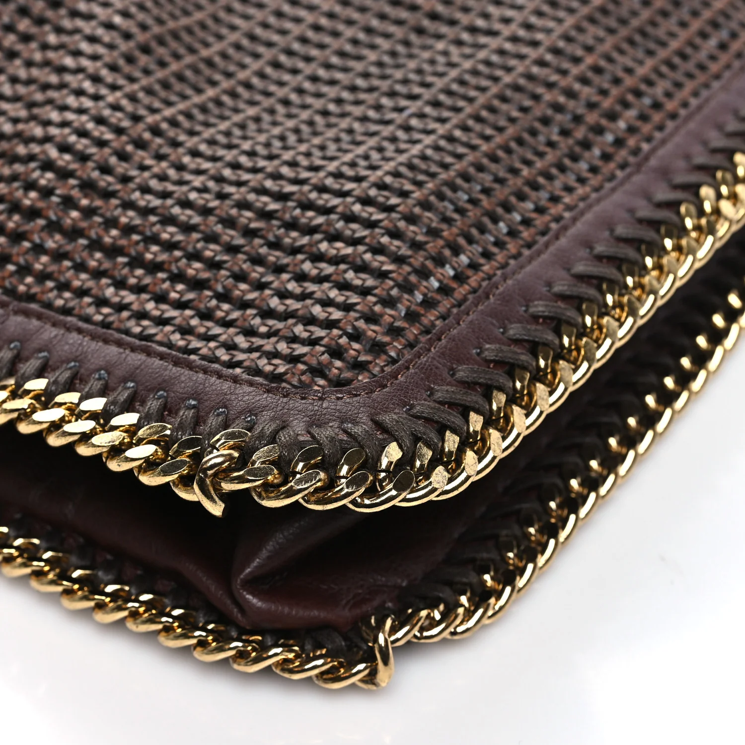 Raffia Falabella Tote Brown - Image 8