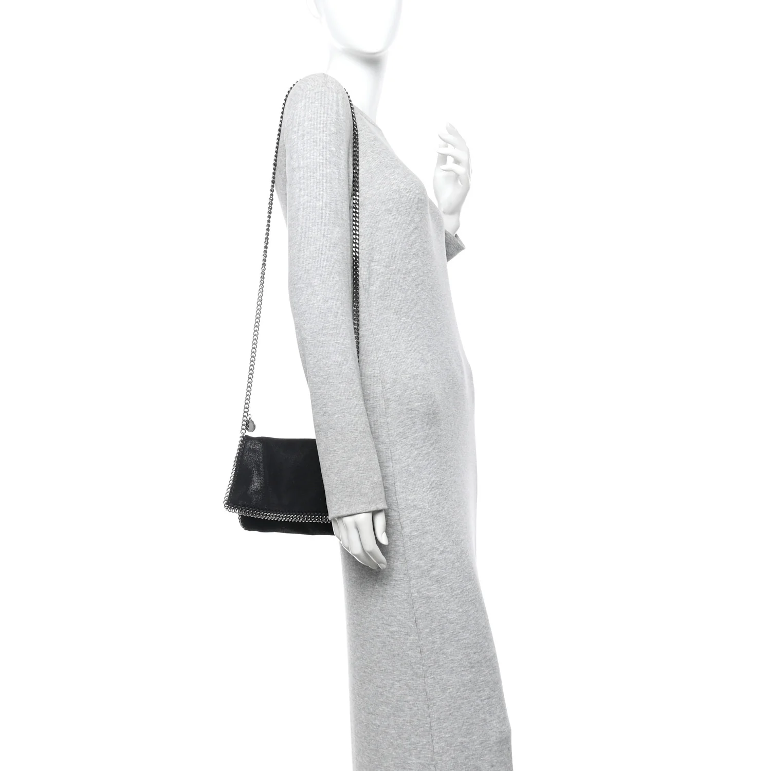 Shaggy Deer Falabella Crossbody Bag Black - Image 2