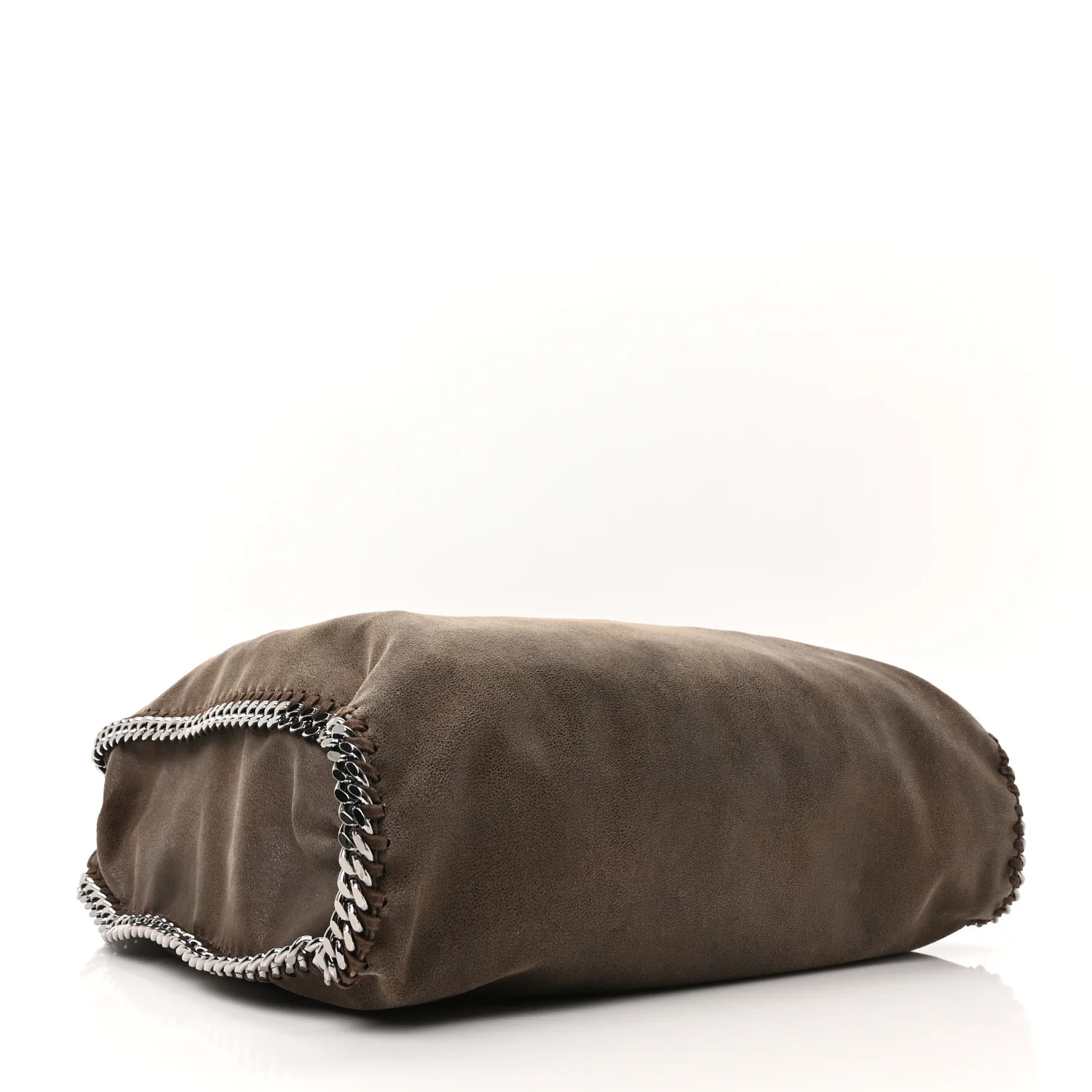 Shaggy Deer Falabella Fold Over Tote Grey - Image 5