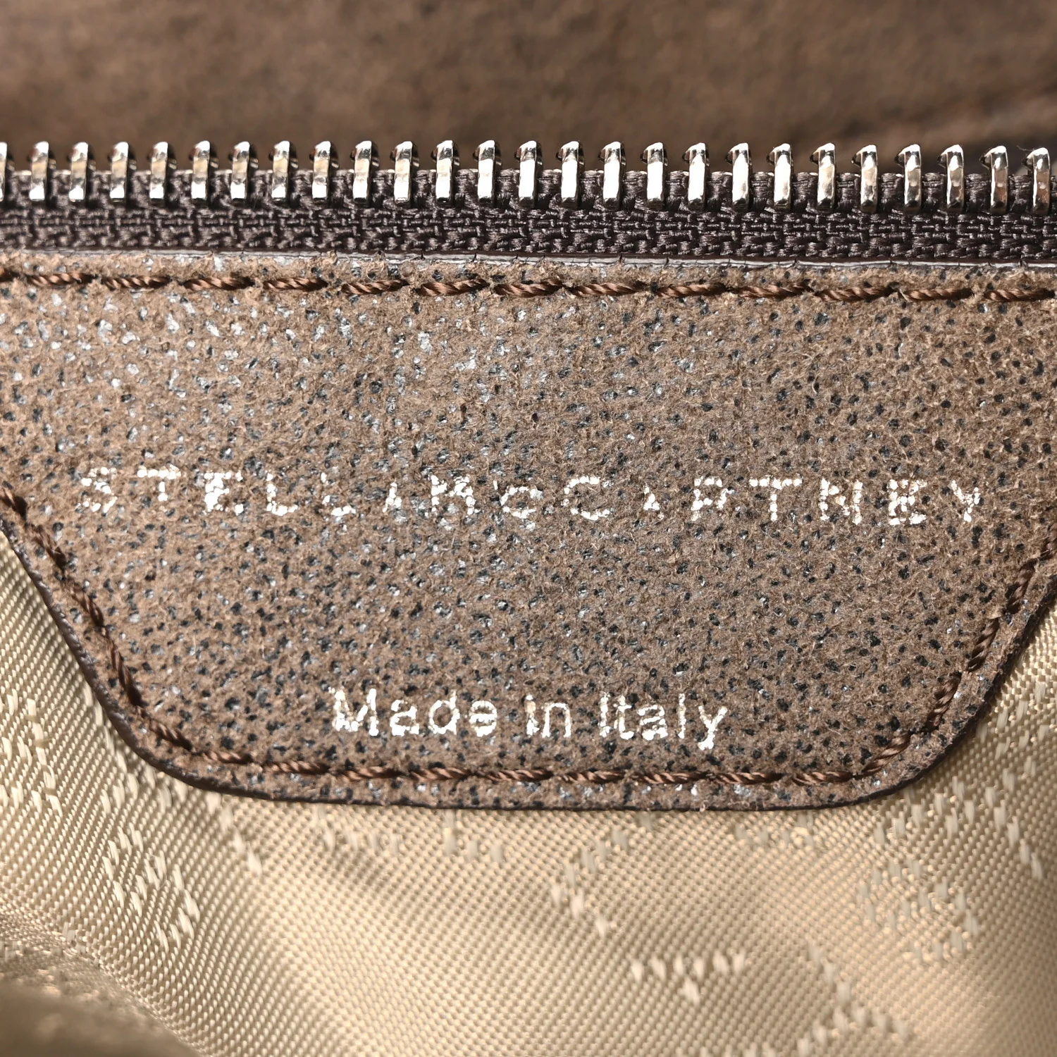 Shaggy Deer Falabella Fold Over Tote Grey - Image 7