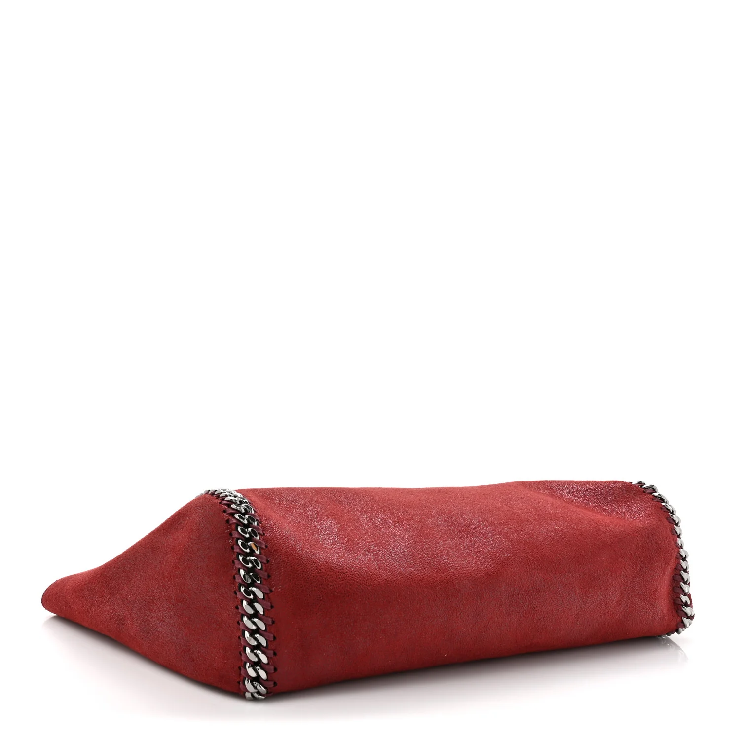 Shaggy Deer Falabella Reversible Tote Red Navy - Image 8