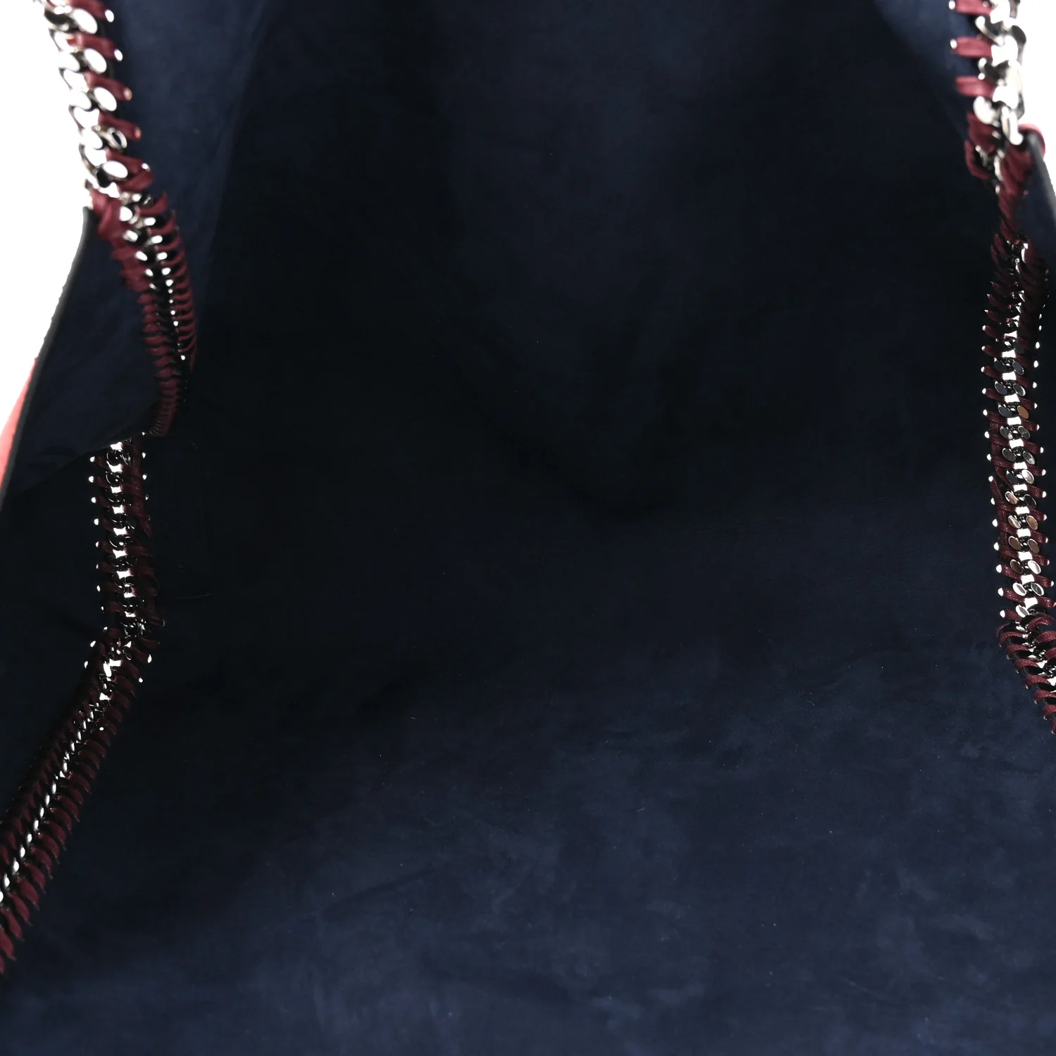 Shaggy Deer Falabella Reversible Tote Red Navy - Image 9