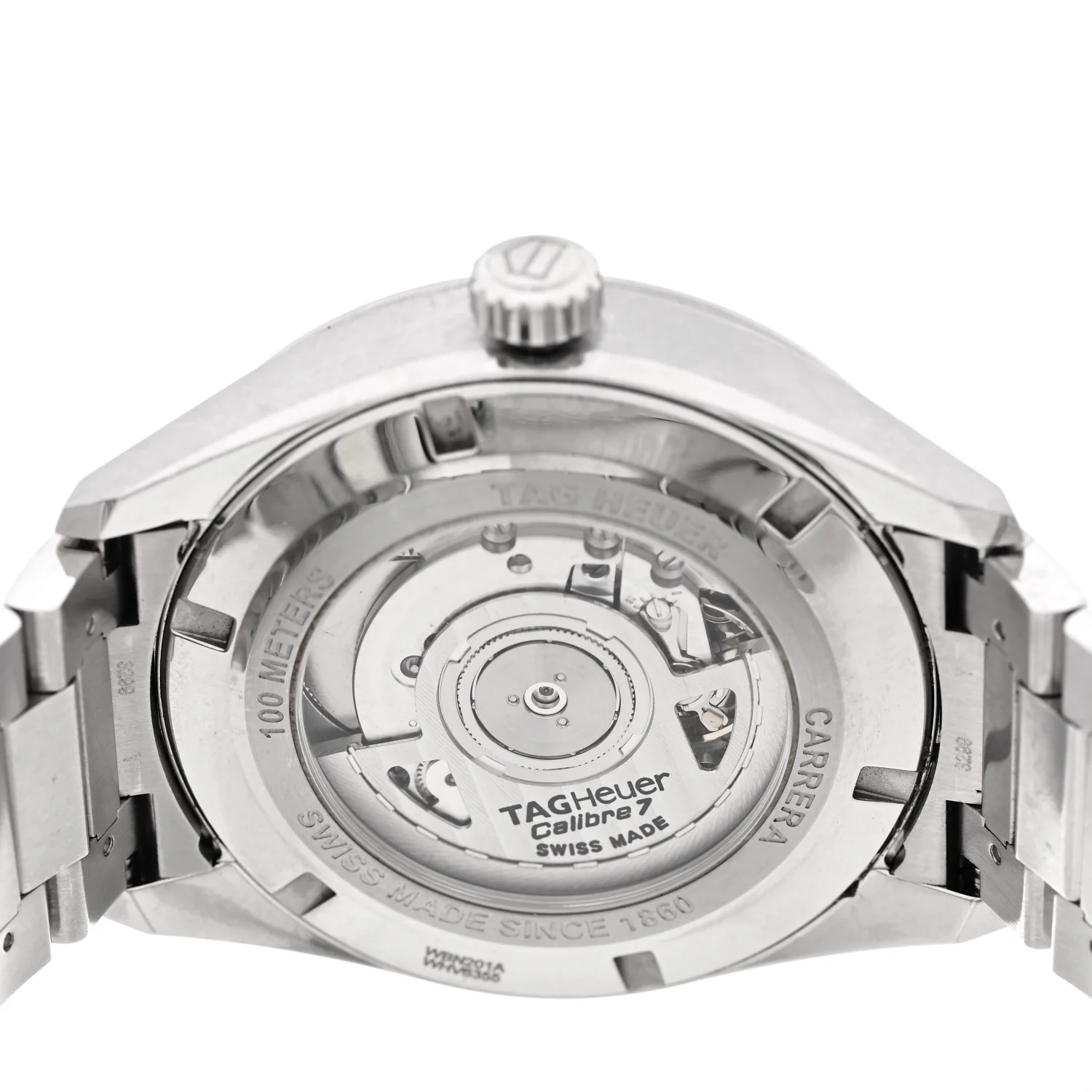 Stainless Steel 41mm Carrera GMT Automatic Watch Blue WBN201A - Image 4