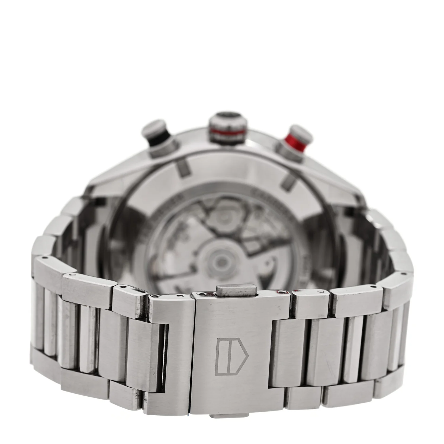 Stainless Steel 44mm Carrera Chronograph Automatic Watch Black CBN2A1AA - Image 3
