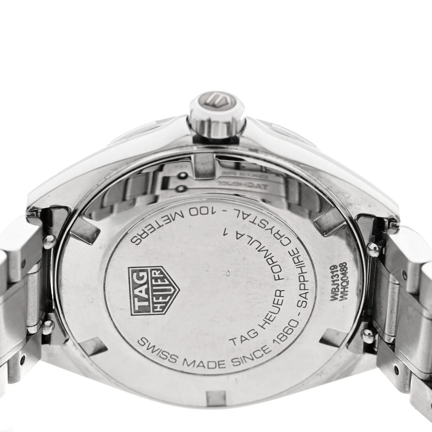 Stainless Steel Diamond Mother of Pearl 35mm Formula 1 Lady Quartz Watch WBJ1319 - Image 4