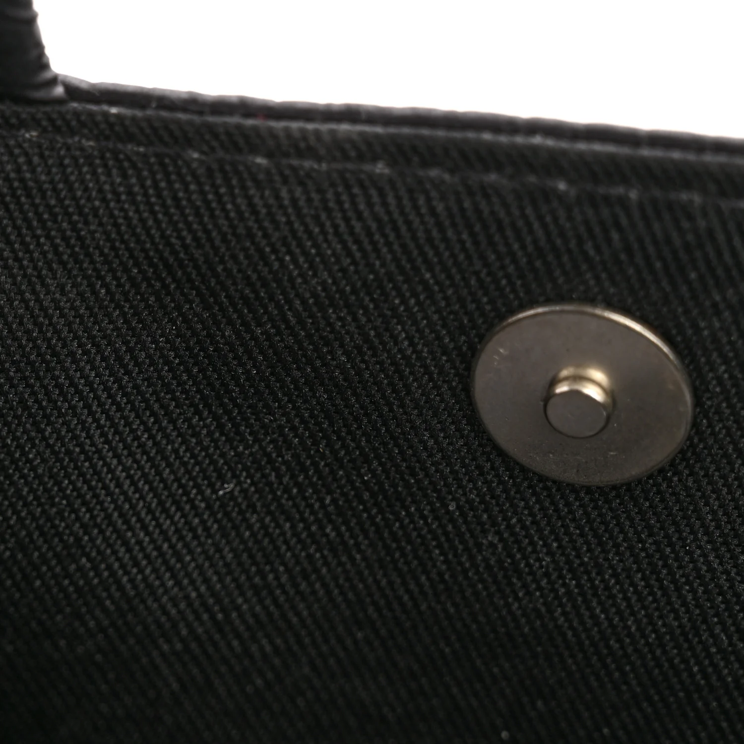 Nylon Small Puff Shopping Bag Black - Image 11