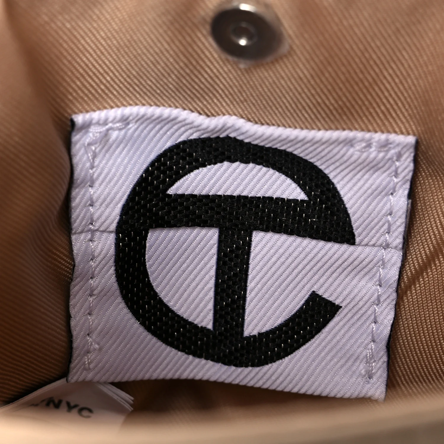 Vegan Leather Small Shopping Bag Cream - Image 6