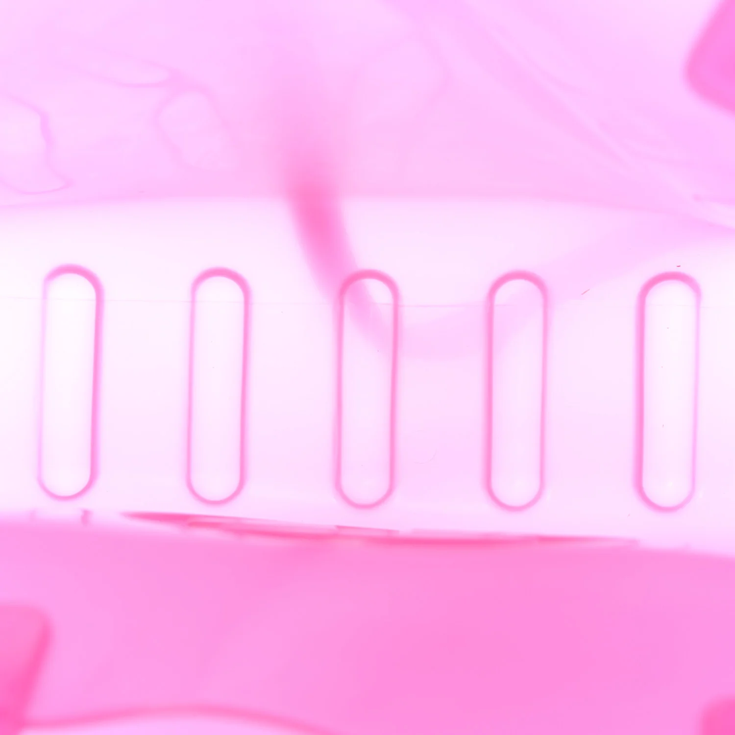 x MELISSA Jelly Medium Shopping Bag Clear Pink - Image 5