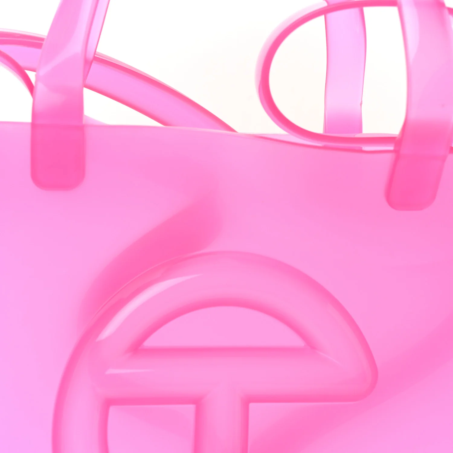 x MELISSA Jelly Medium Shopping Bag Clear Pink - Image 7