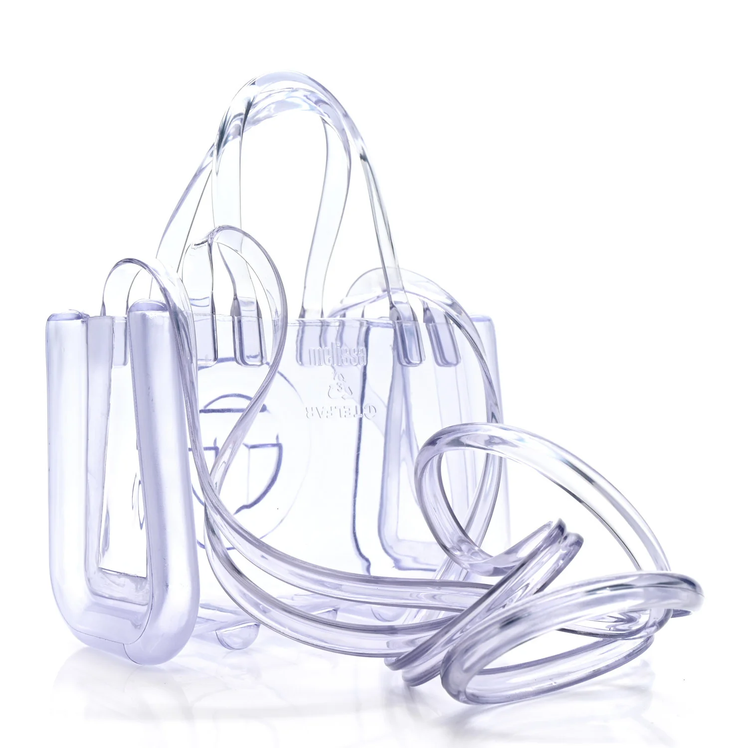 x MELISSA Jelly Small Shopping Bag Clear - Image 3