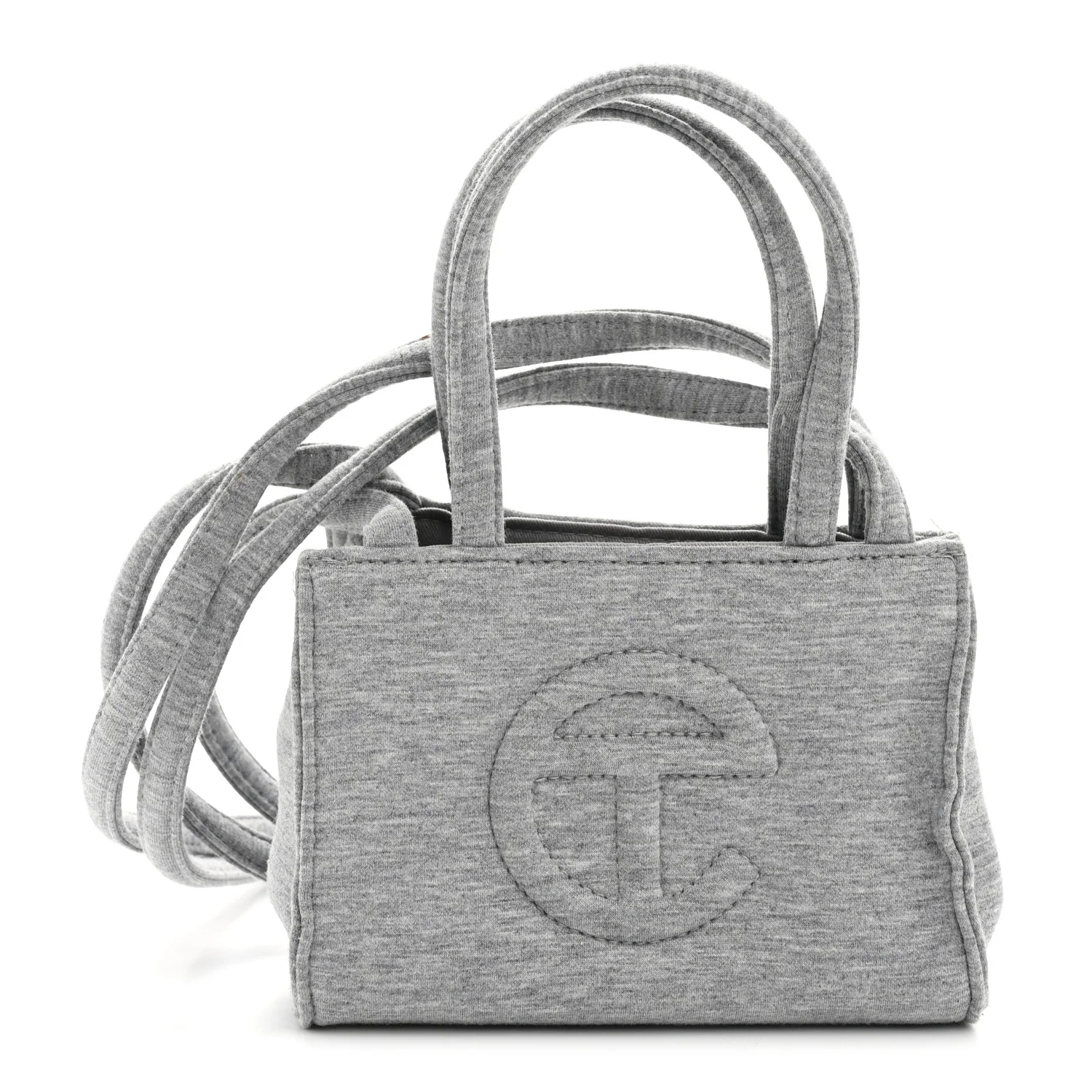 X UGG Fleece Small Shopping Bag Heather Grey - Image 3