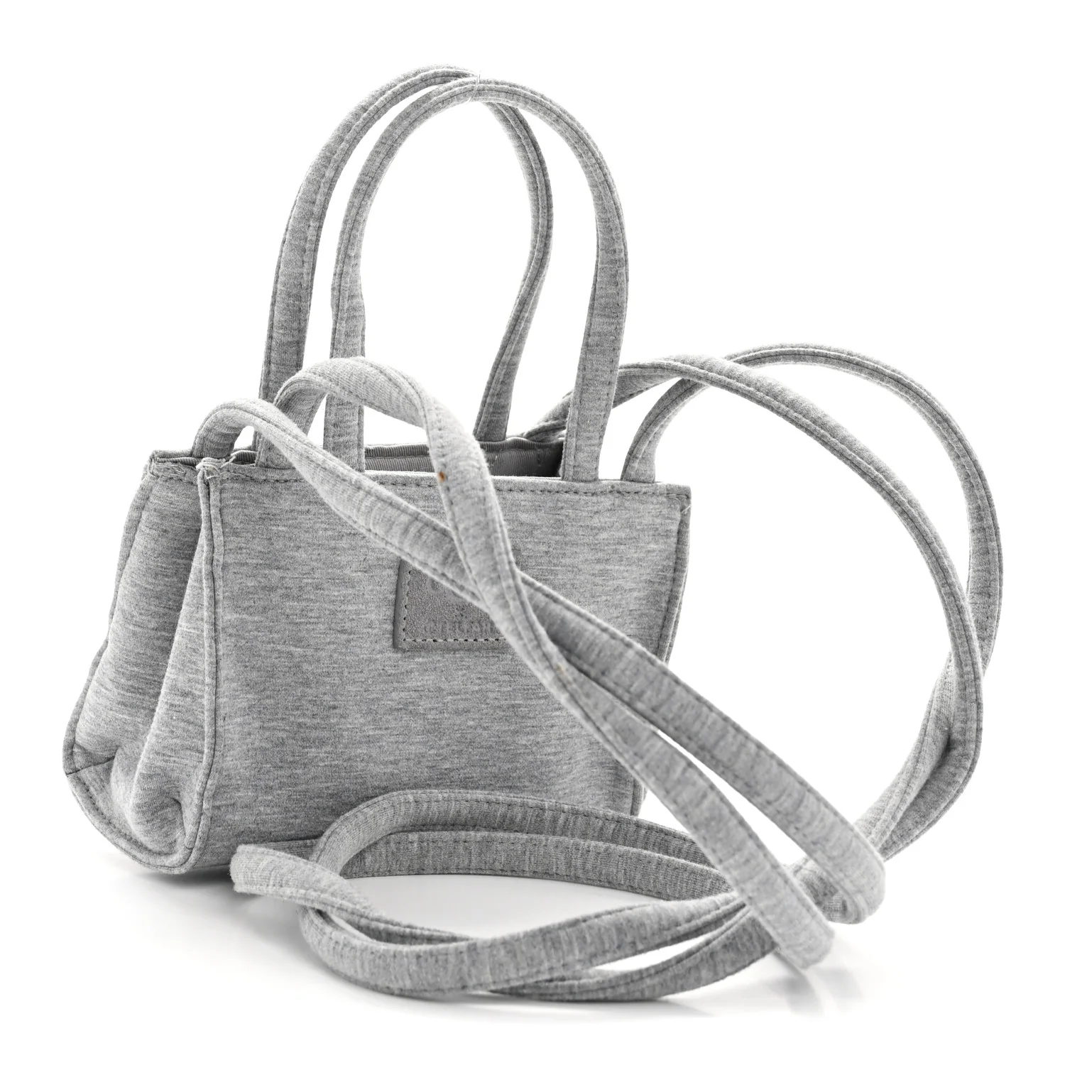 X UGG Fleece Small Shopping Bag Heather Grey - Image 7
