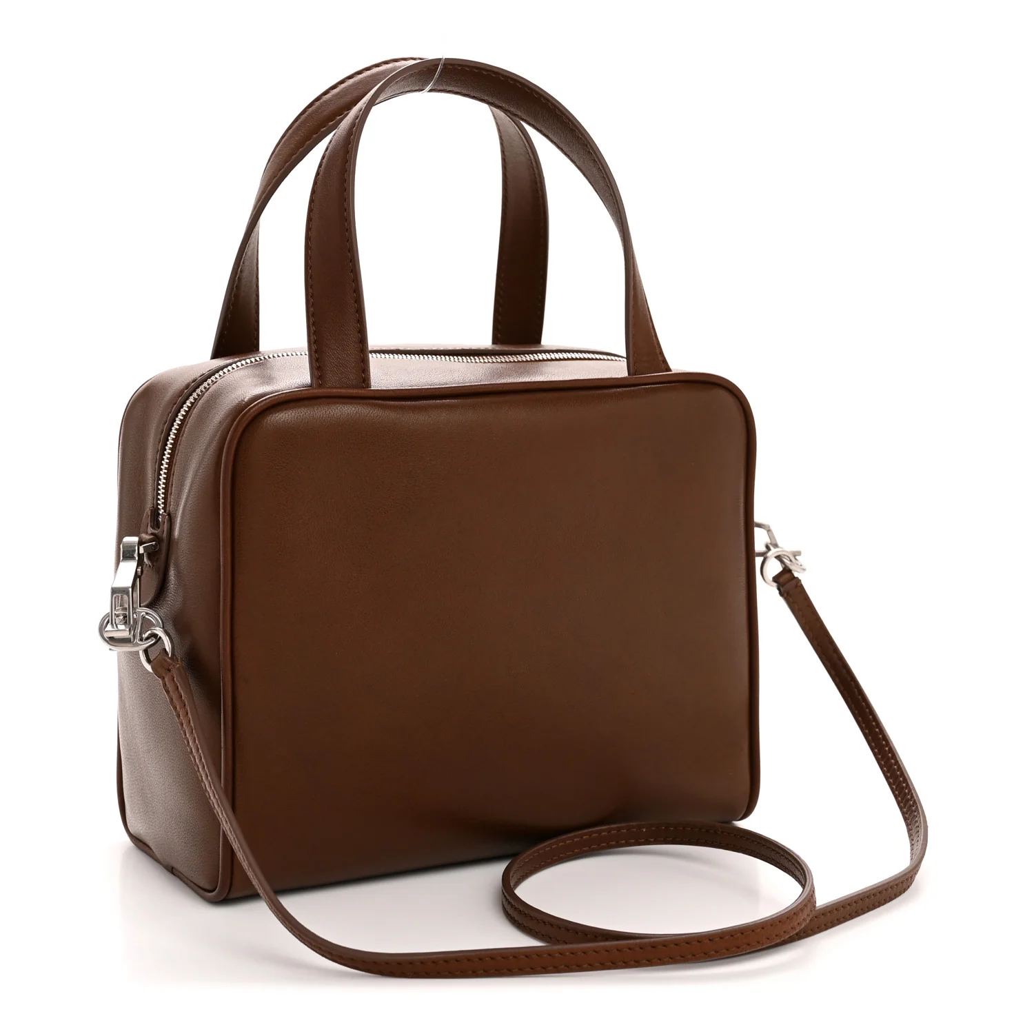 Calfskin Ray Bag Brown Wood - Image 3