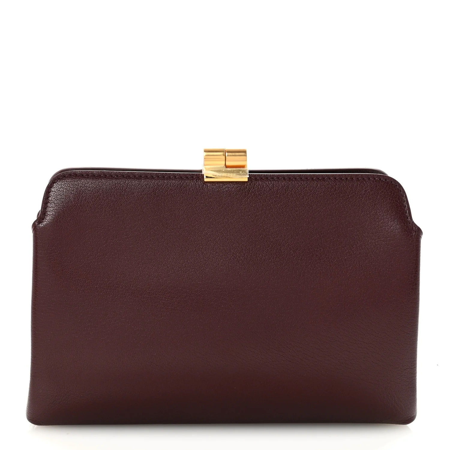 Goatskin Amazon Clutch Burgundy