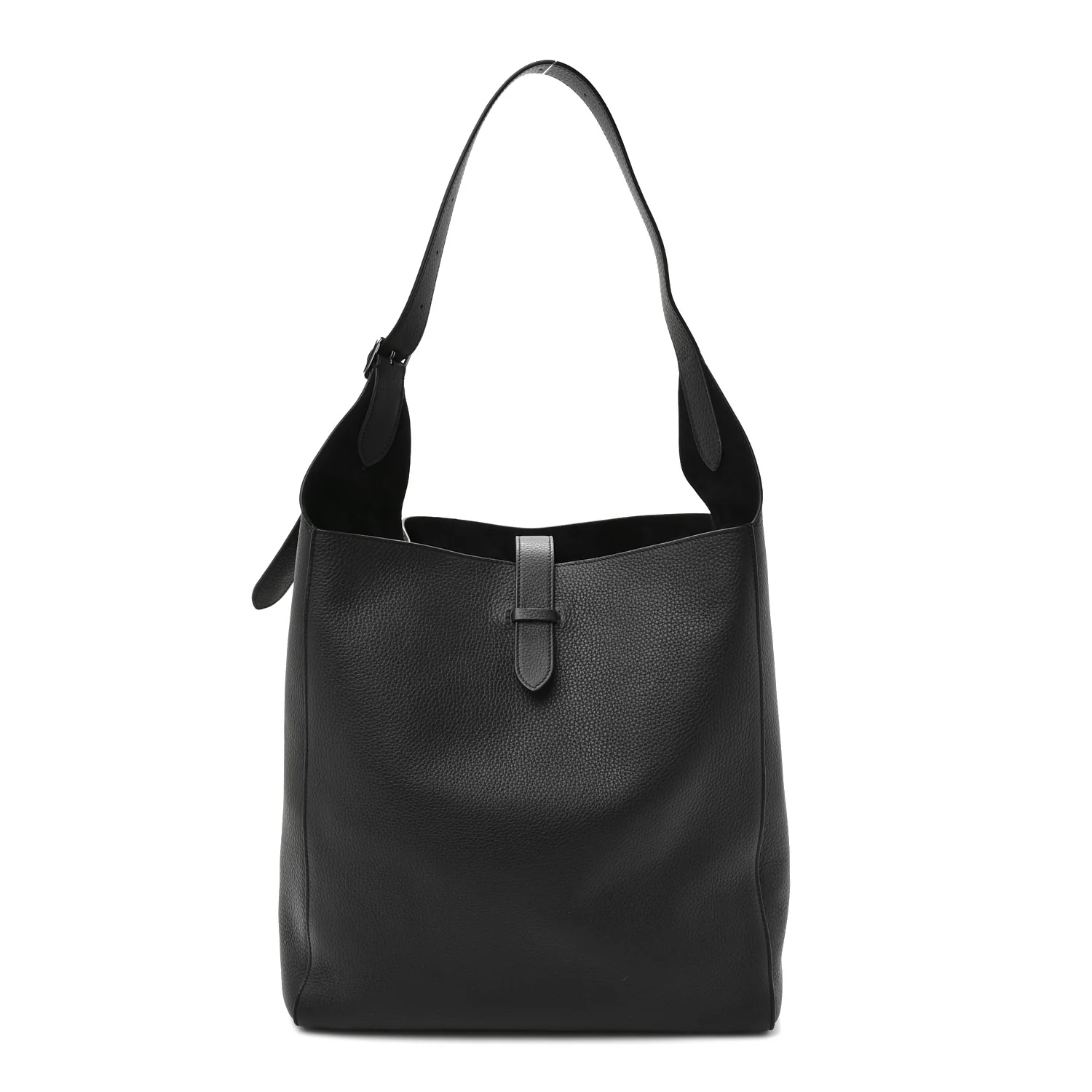 Grained Calfskin Blake Hobo Black