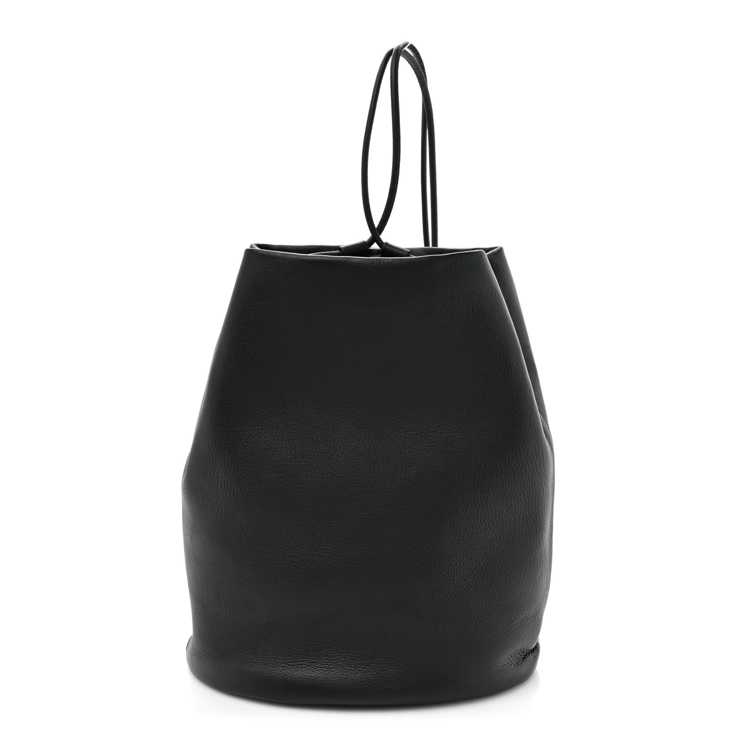 Grained Calfskin Joe Backpack Black
