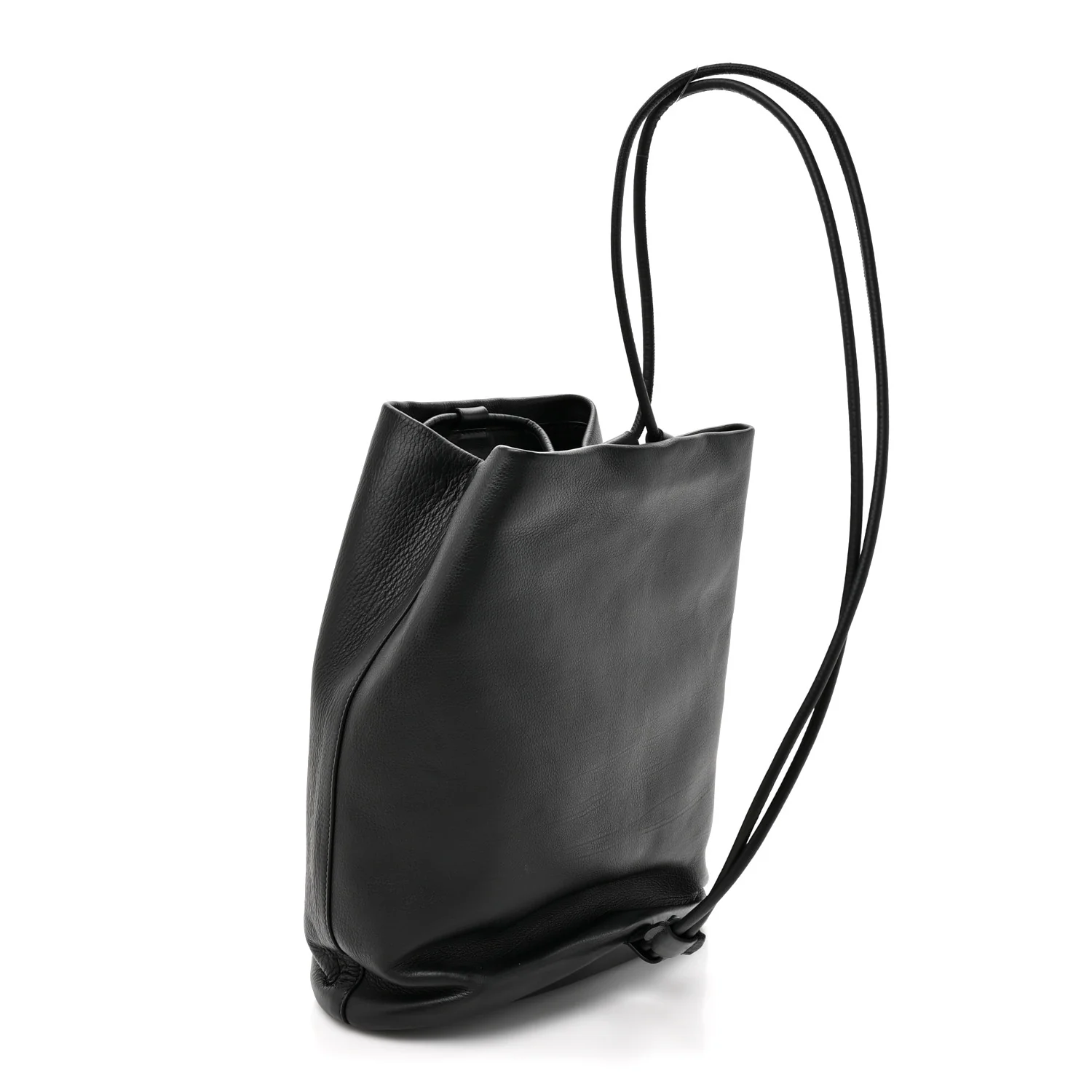 Grained Calfskin Joe Backpack Black - Image 2