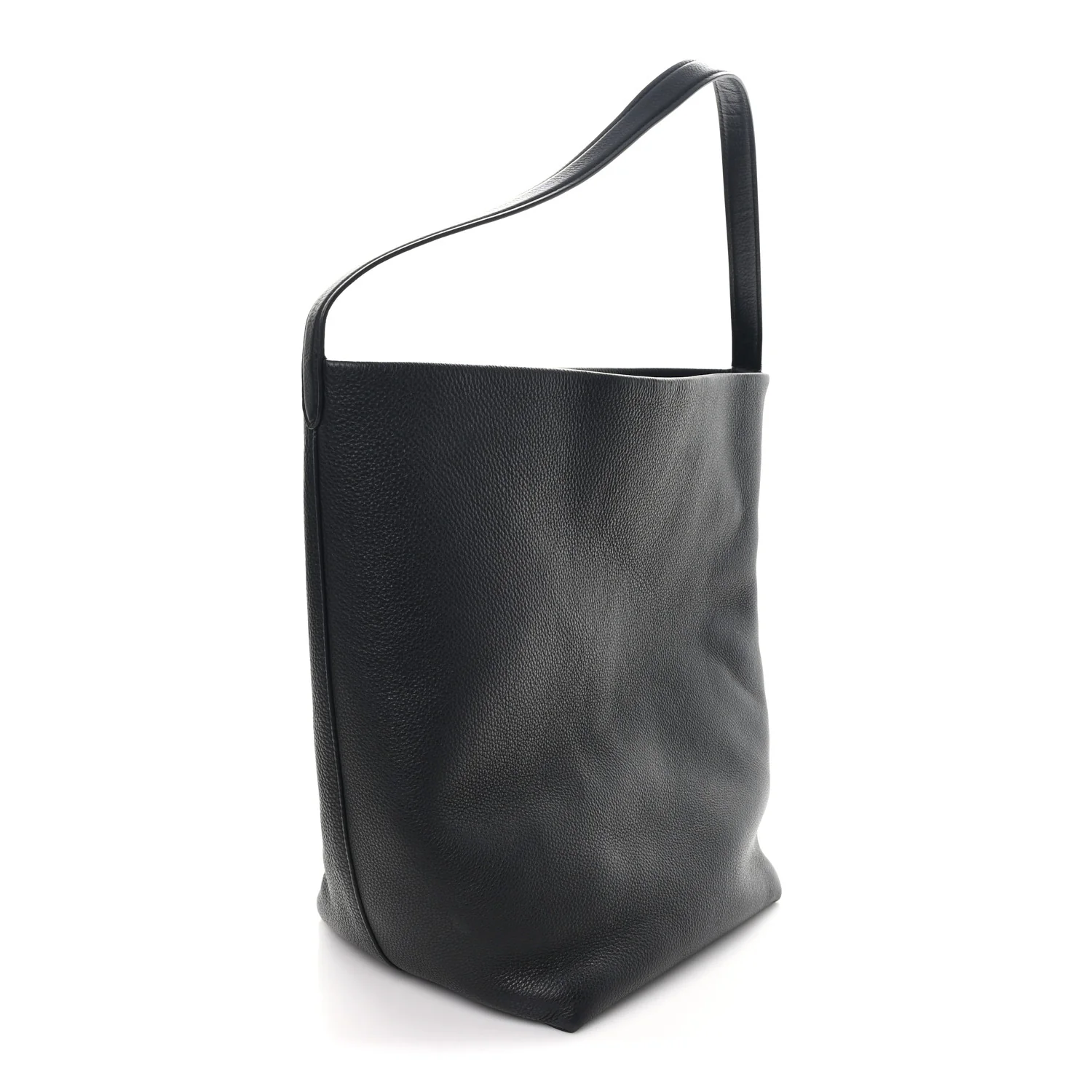 Grained Calfskin Large N/S Park Tote Black - Image 3