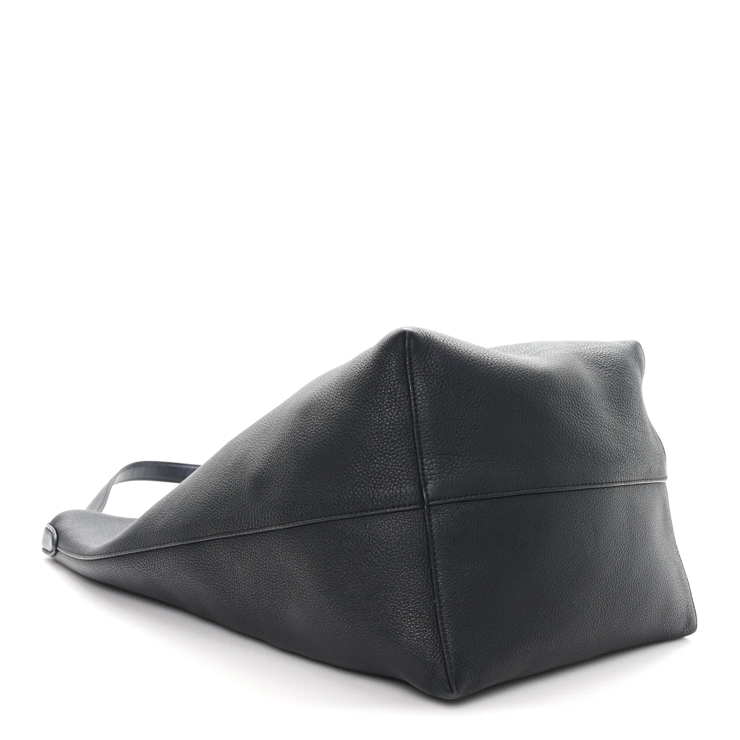 Grained Calfskin Large N/S Park Tote Black - Image 4