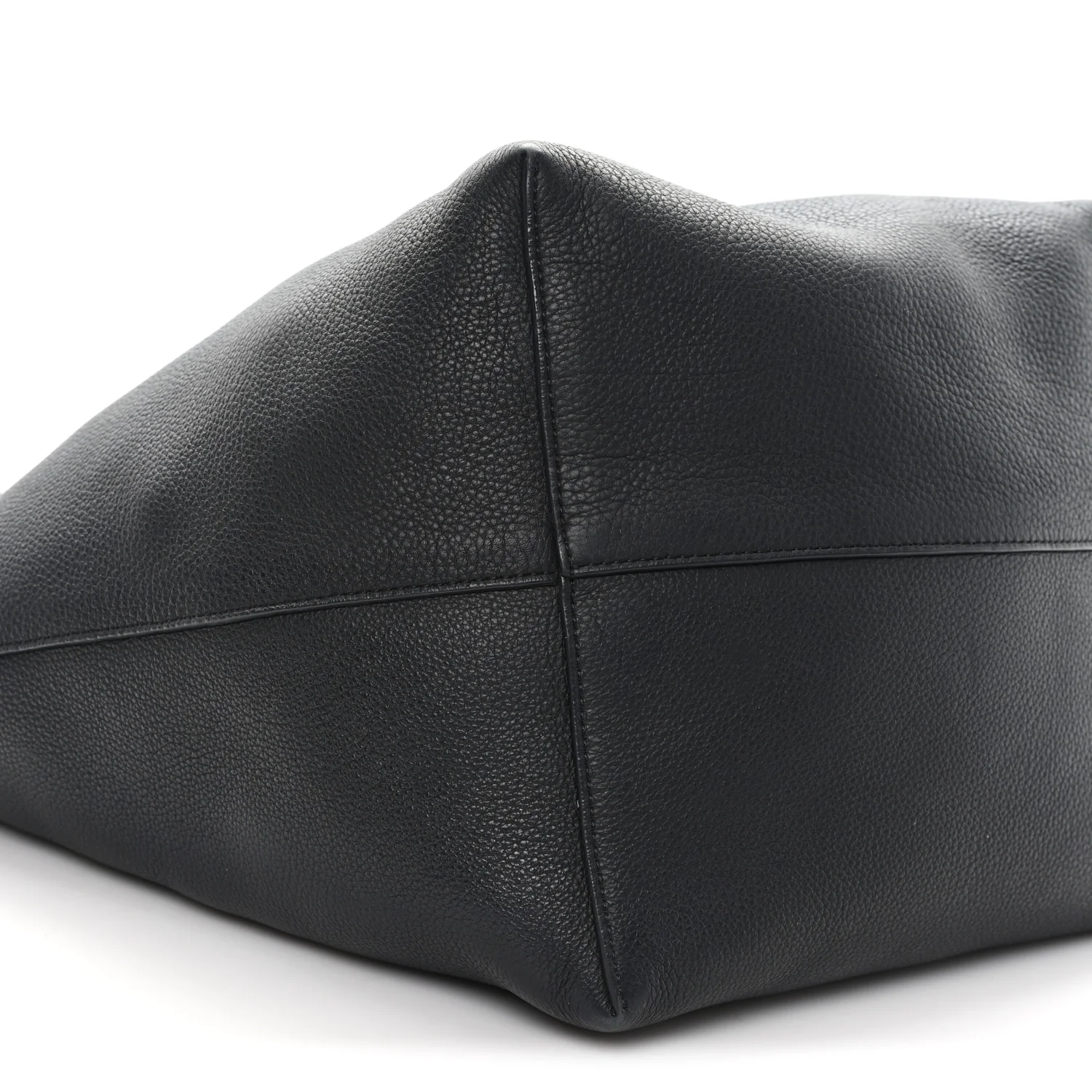 Grained Calfskin Large N/S Park Tote Black - Image 7
