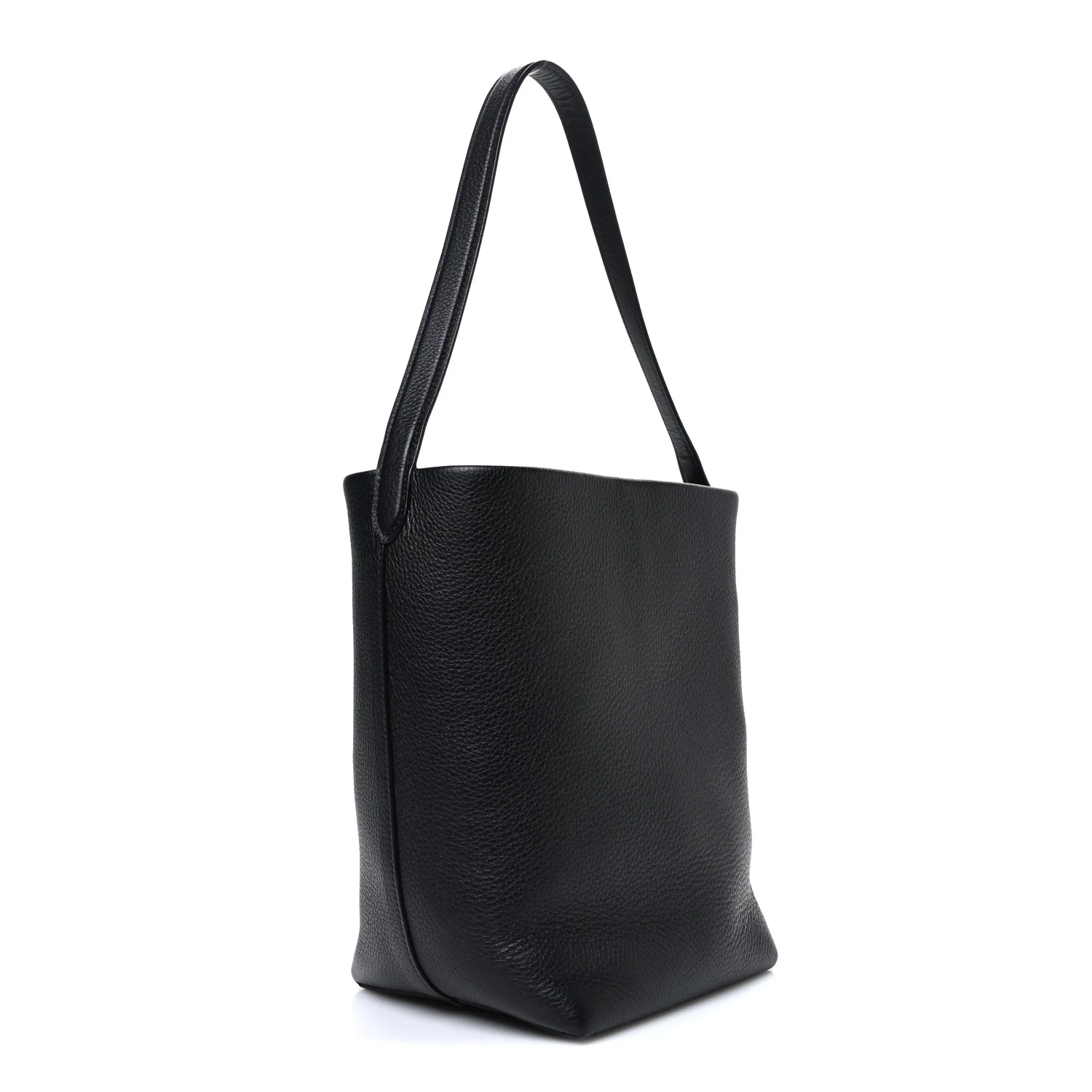 Grained Calfskin Medium N/S Park Tote Black - Image 3