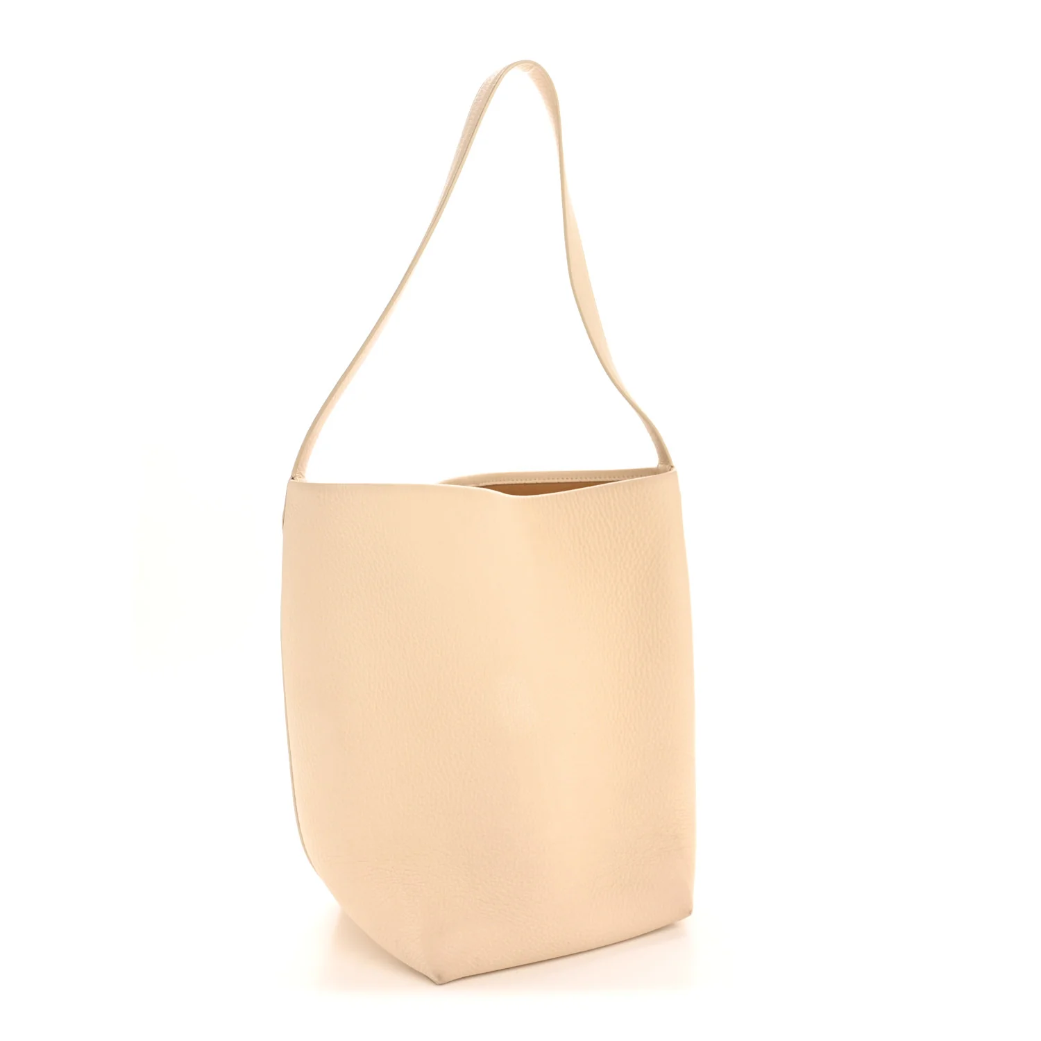 Grained Calfskin Medium N/S Park Tote Ivory - Image 3