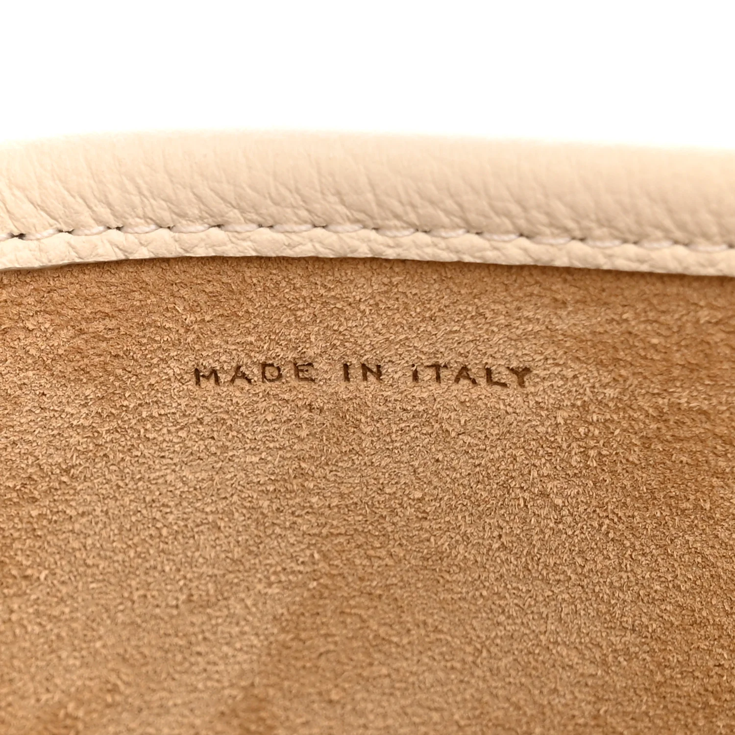 Grained Calfskin Medium N/S Park Tote Ivory - Image 6