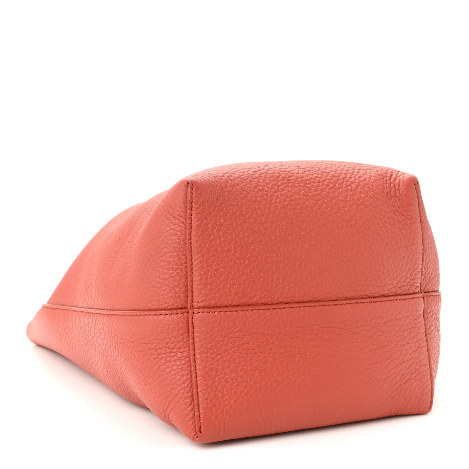 Grained Calfskin Medium N/S Park Tote Rust - Image 4
