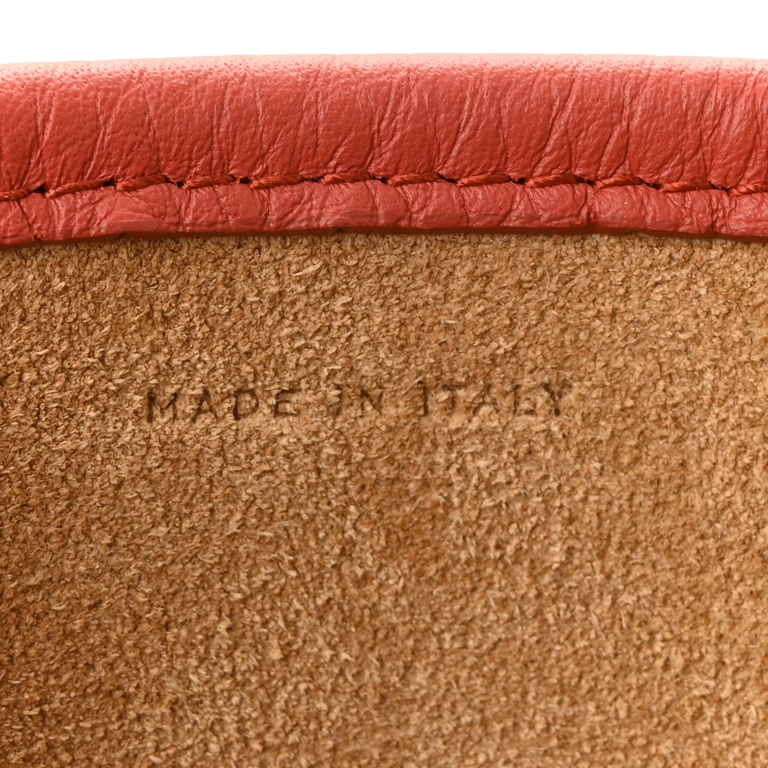 Grained Calfskin Medium N/S Park Tote Rust - Image 7