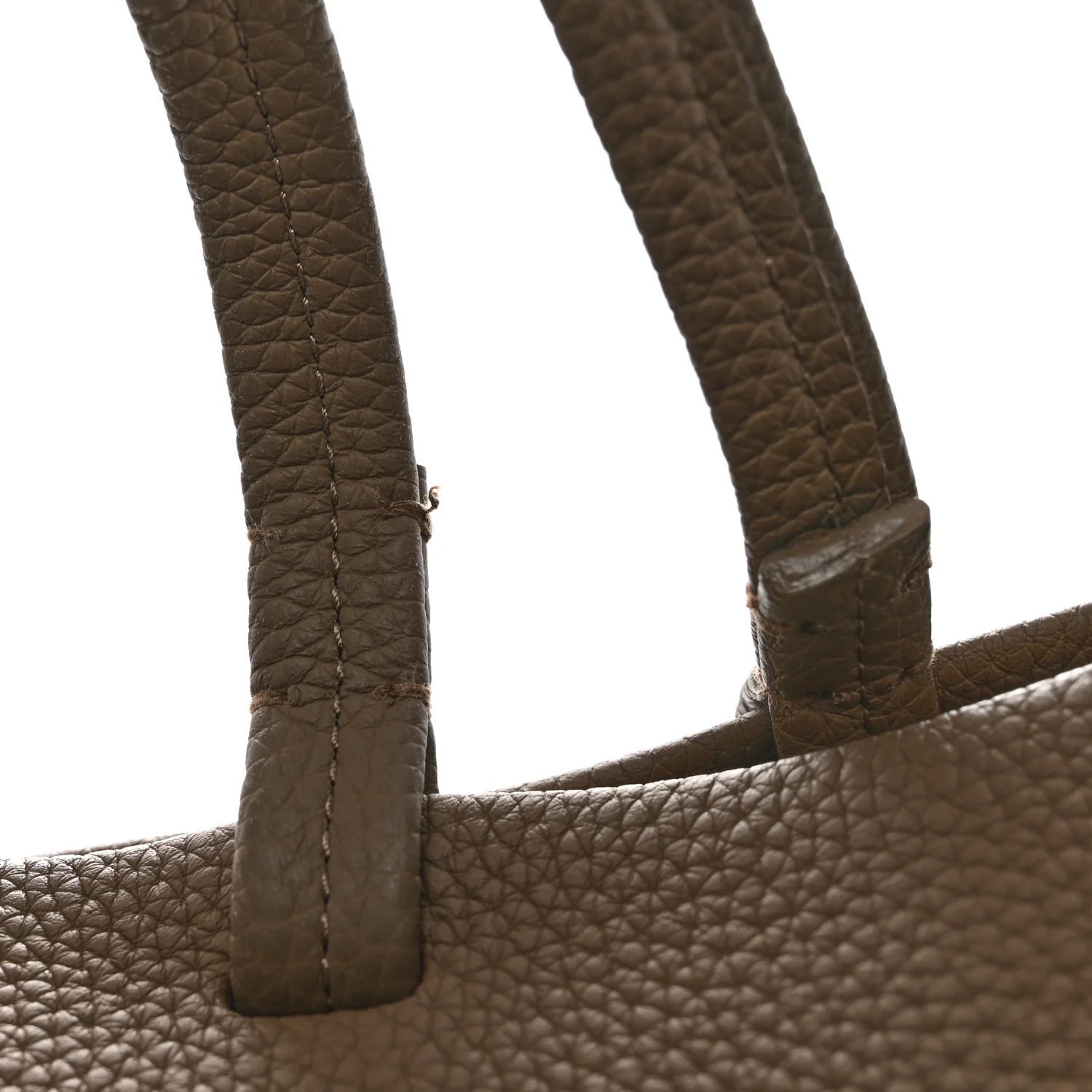 Grained Calfskin Park Tote XL Taupe - Image 11