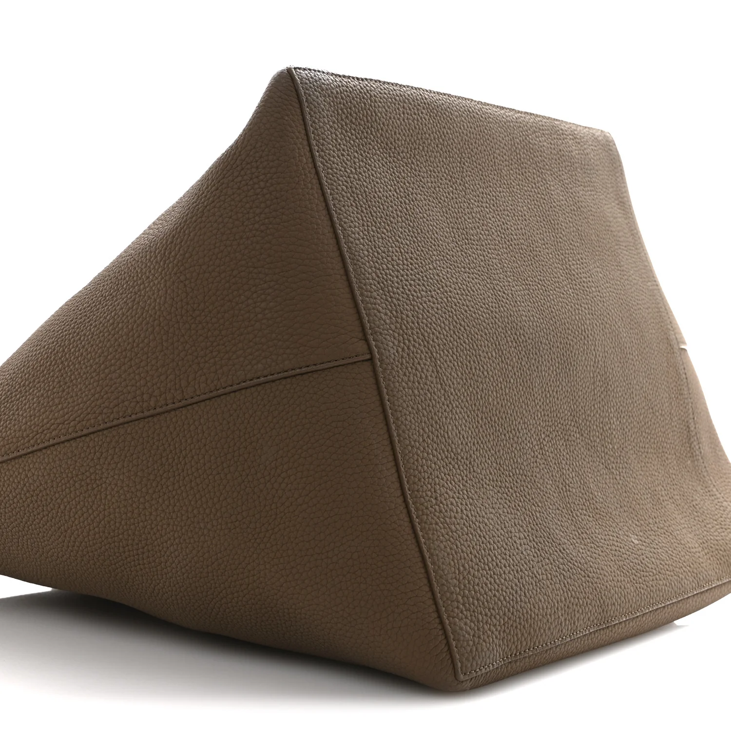 Grained Calfskin Park Tote XL Taupe - Image 9