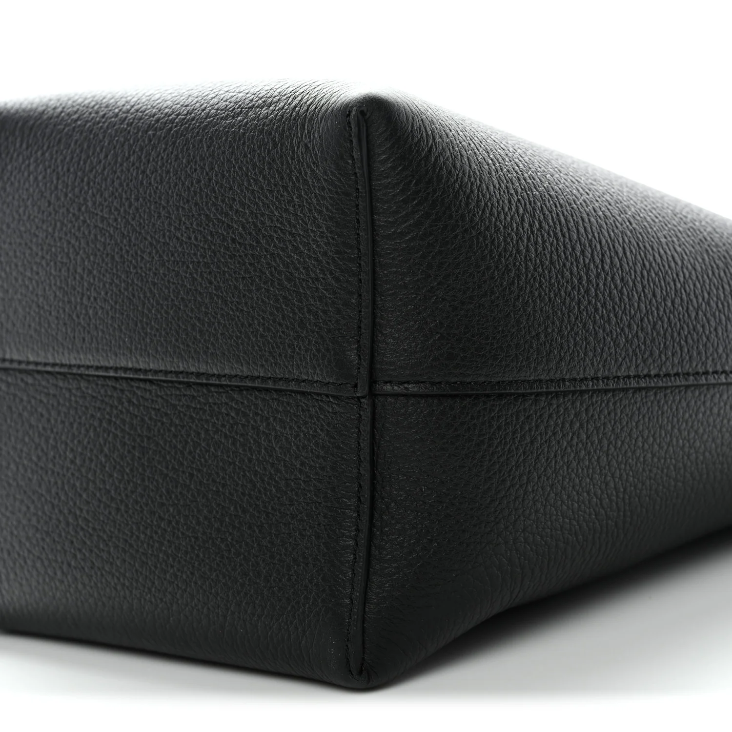 Grained Calfskin Small N/S Park Tote Black - Image 9