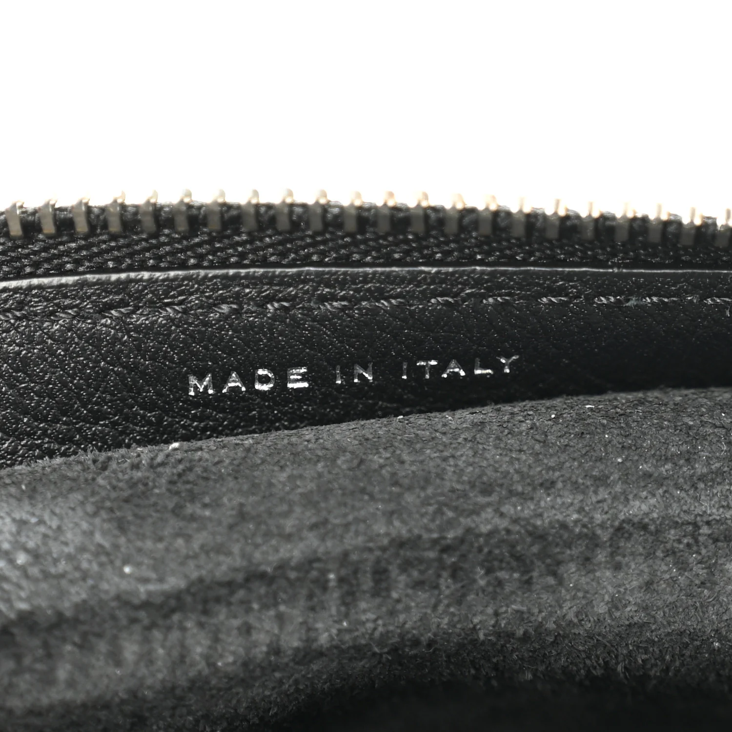 Grained Calfskin Small Slouchy Banana Bag Black - Image 7