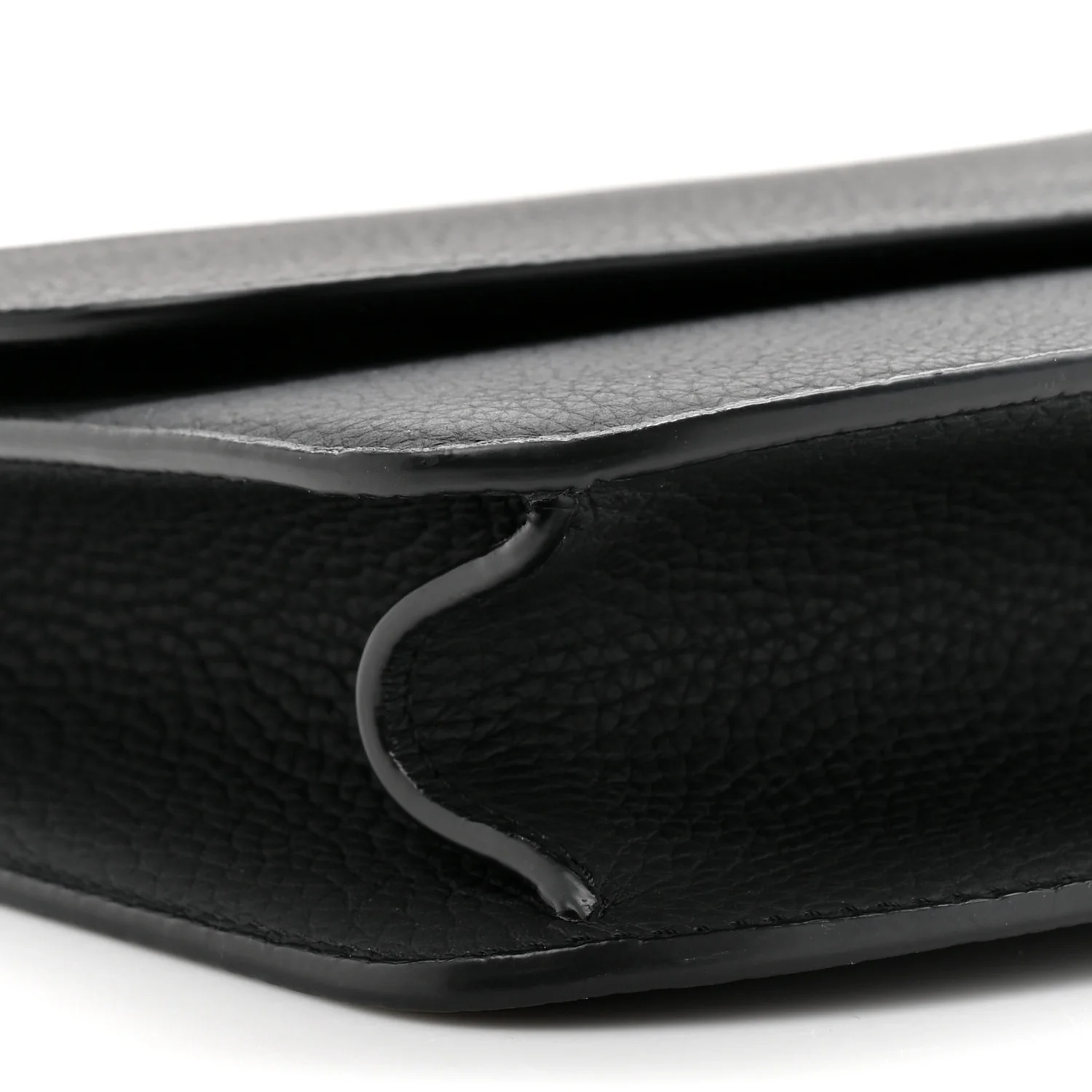 Grained Calfskin The Sofia 10 Crossbody Black - Image 8