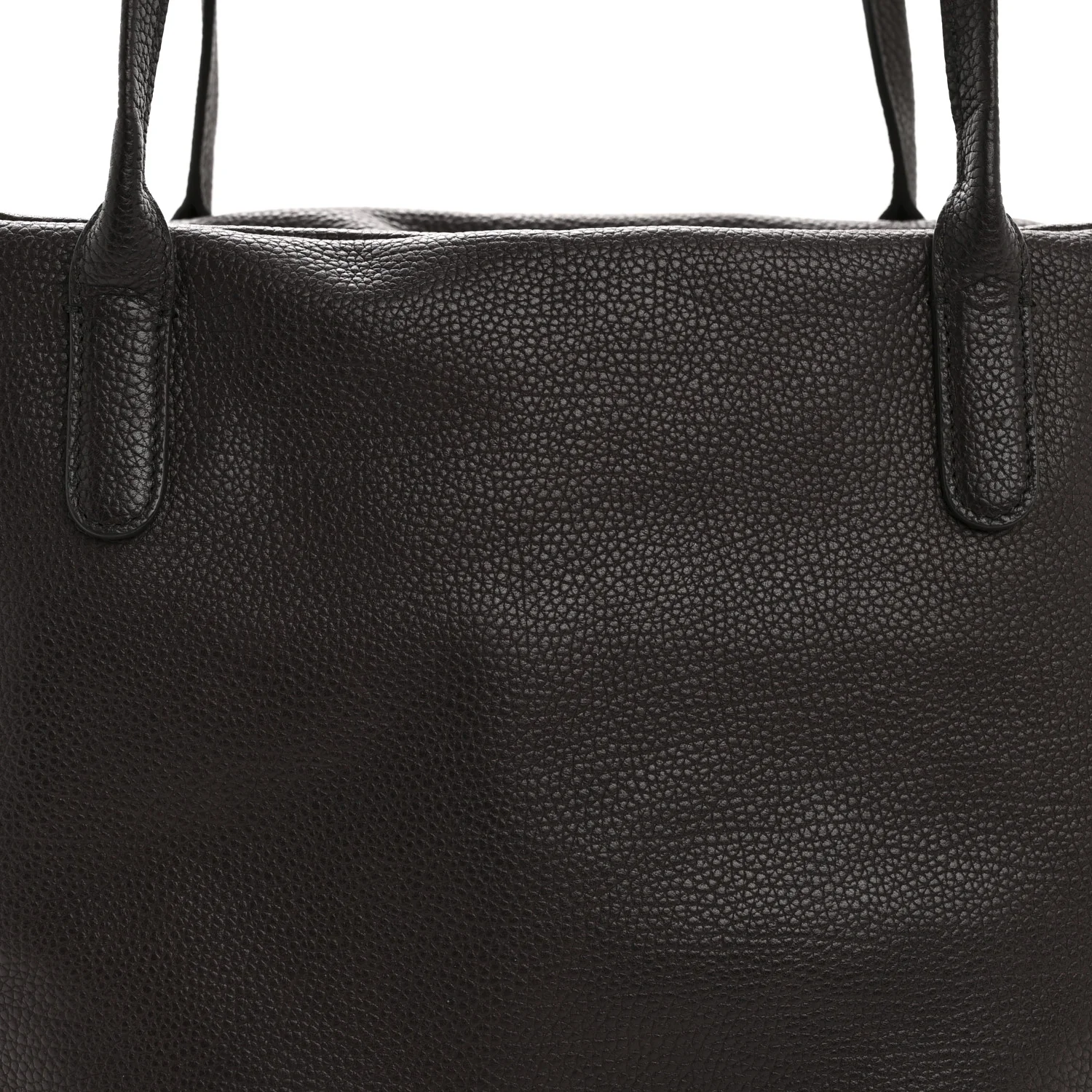 Grained Saddle Calfskin Henri Bag Brunette - Image 7