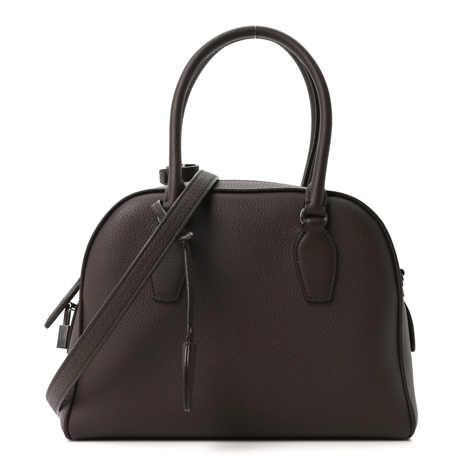 Matte Grained Calfskin India 10 Deep Brown - Image 2