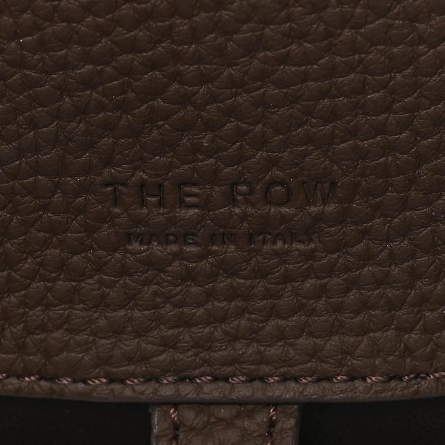 Matte Grained Calfskin Margaux Shoulder 12 Dark Olive - Image 5
