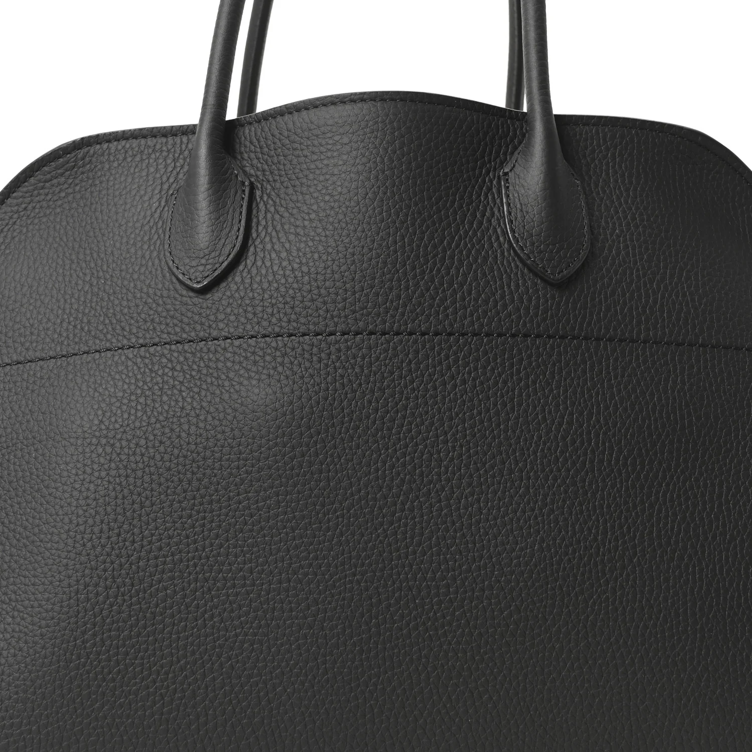 Matte Grained Calfskin Soft Margaux 15 Black - Image 7