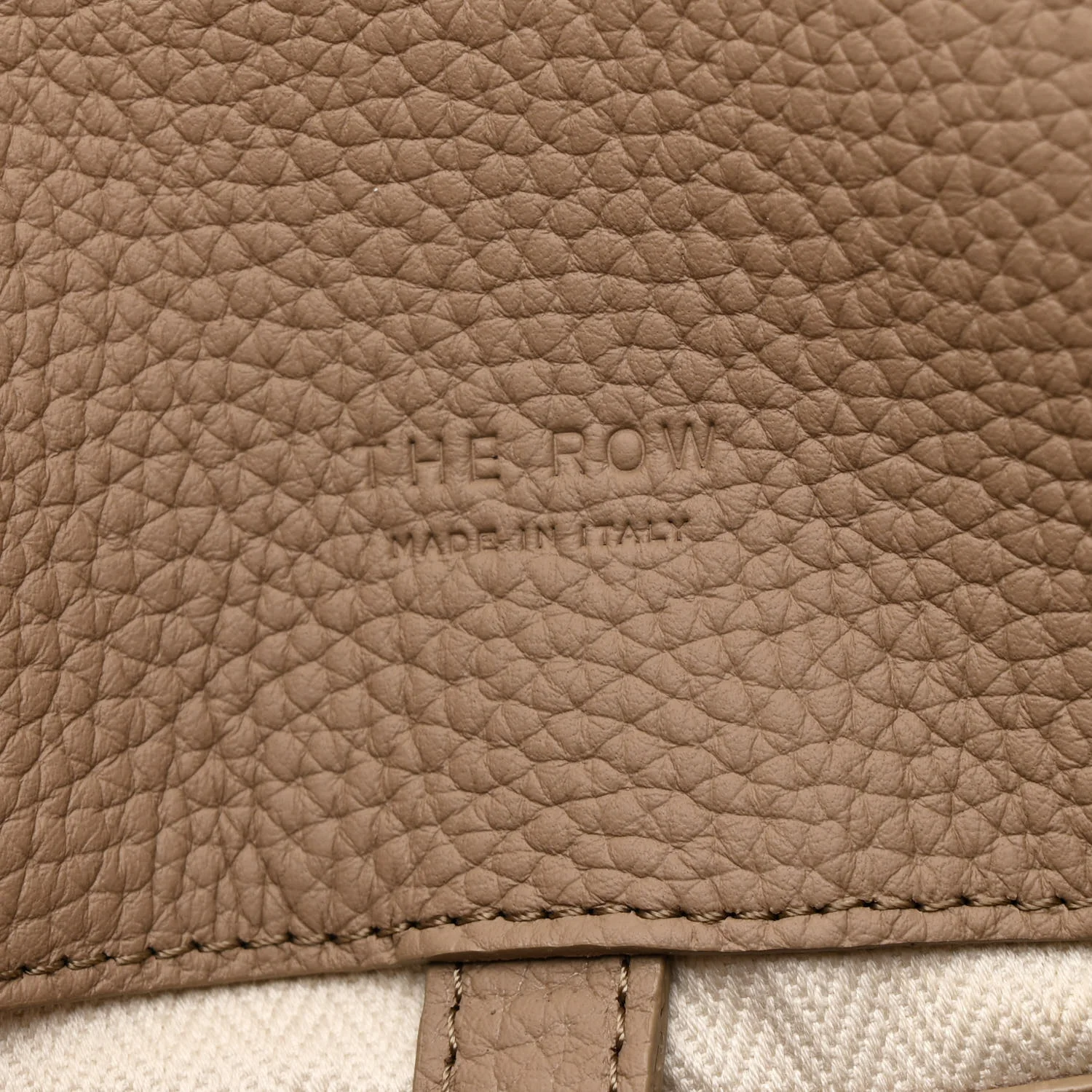 Matte Grained Calfskin Soft Margaux 15 Dark Taupe - Image 6