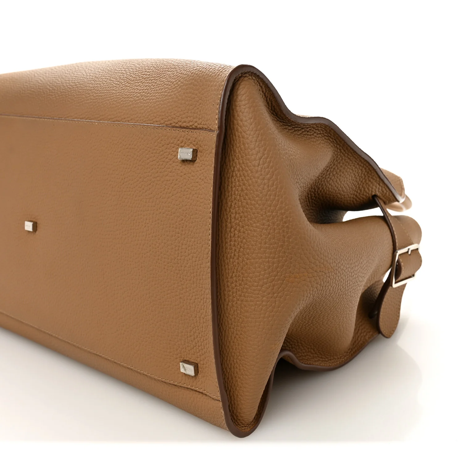 Matte Grained Calfskin Soft Margaux 17 Dark Taupe - Image 9