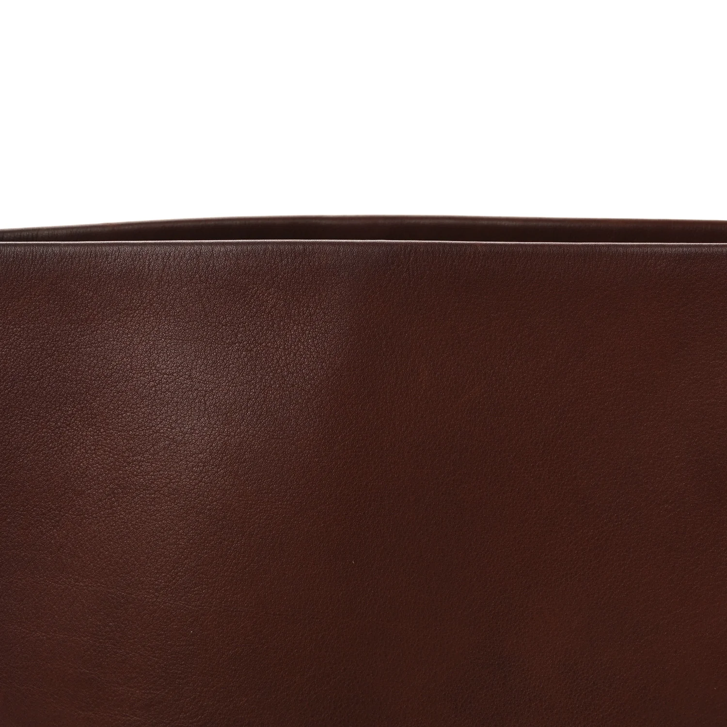 Polished Saddle Calfskin Medium N/S Park Tote Burnt Wood - Image 7