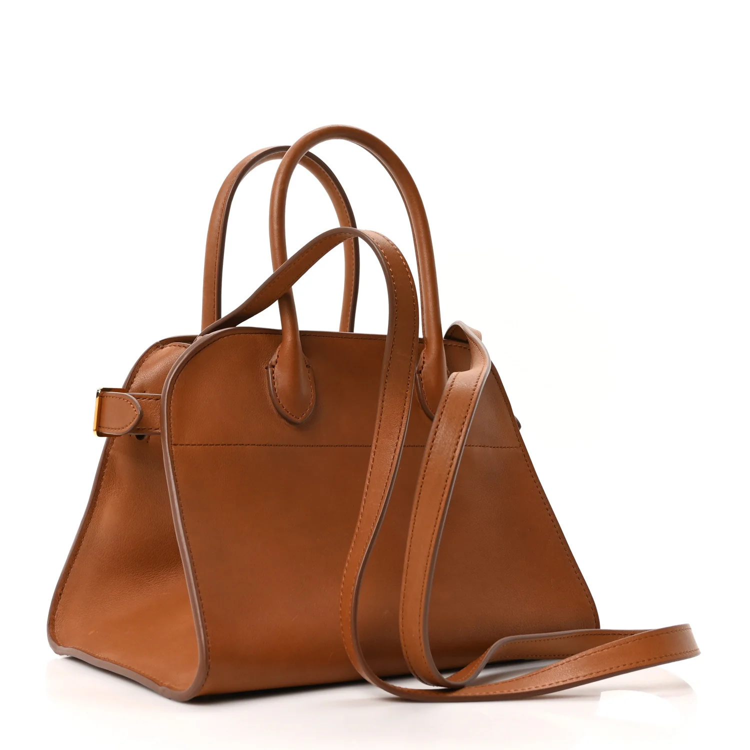 Polished Saddle Calfskin Soft Margaux 10 Bag Cuir - Image 3