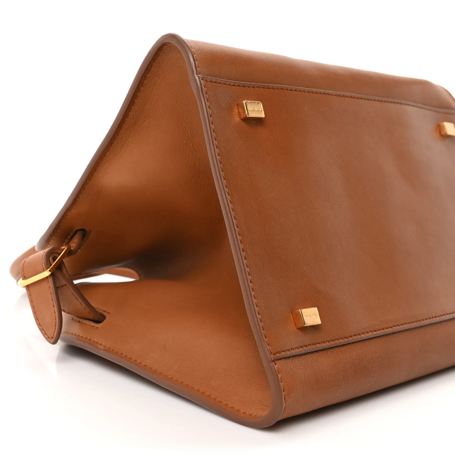 Polished Saddle Calfskin Soft Margaux 10 Bag Cuir - Image 8
