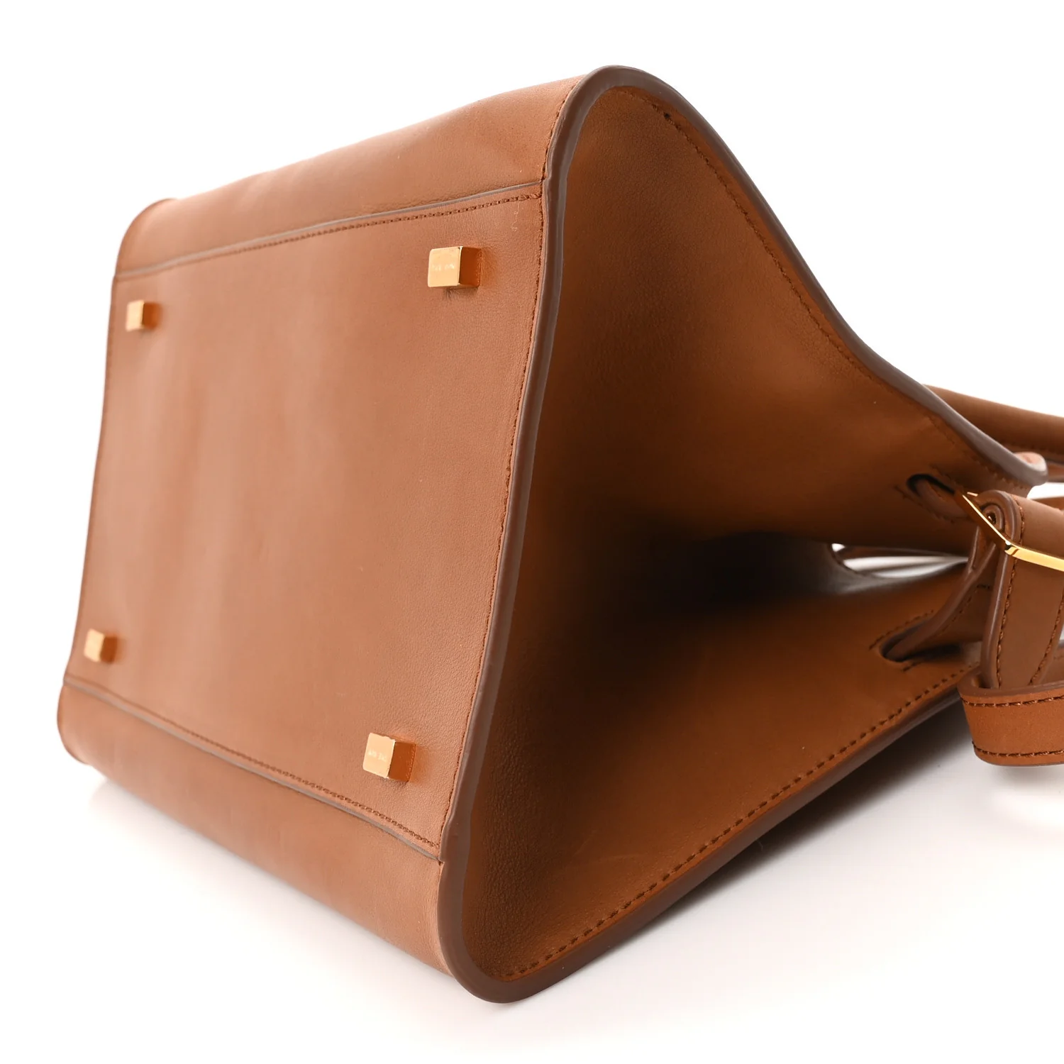 Polished Saddle Calfskin Soft Margaux 10 Bag Cuir - Image 9