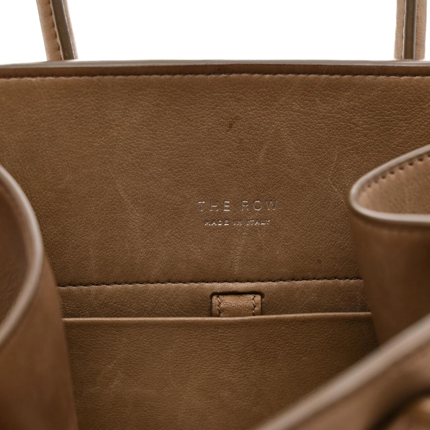 Polished Saddle Calfskin Soft Margaux 10 Bag Mouse Grey - Image 6