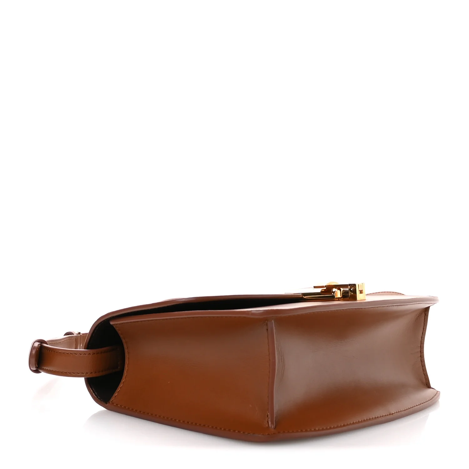 Sleek Calfskin The Sofia 8.75 Crossbody Twany - Image 4