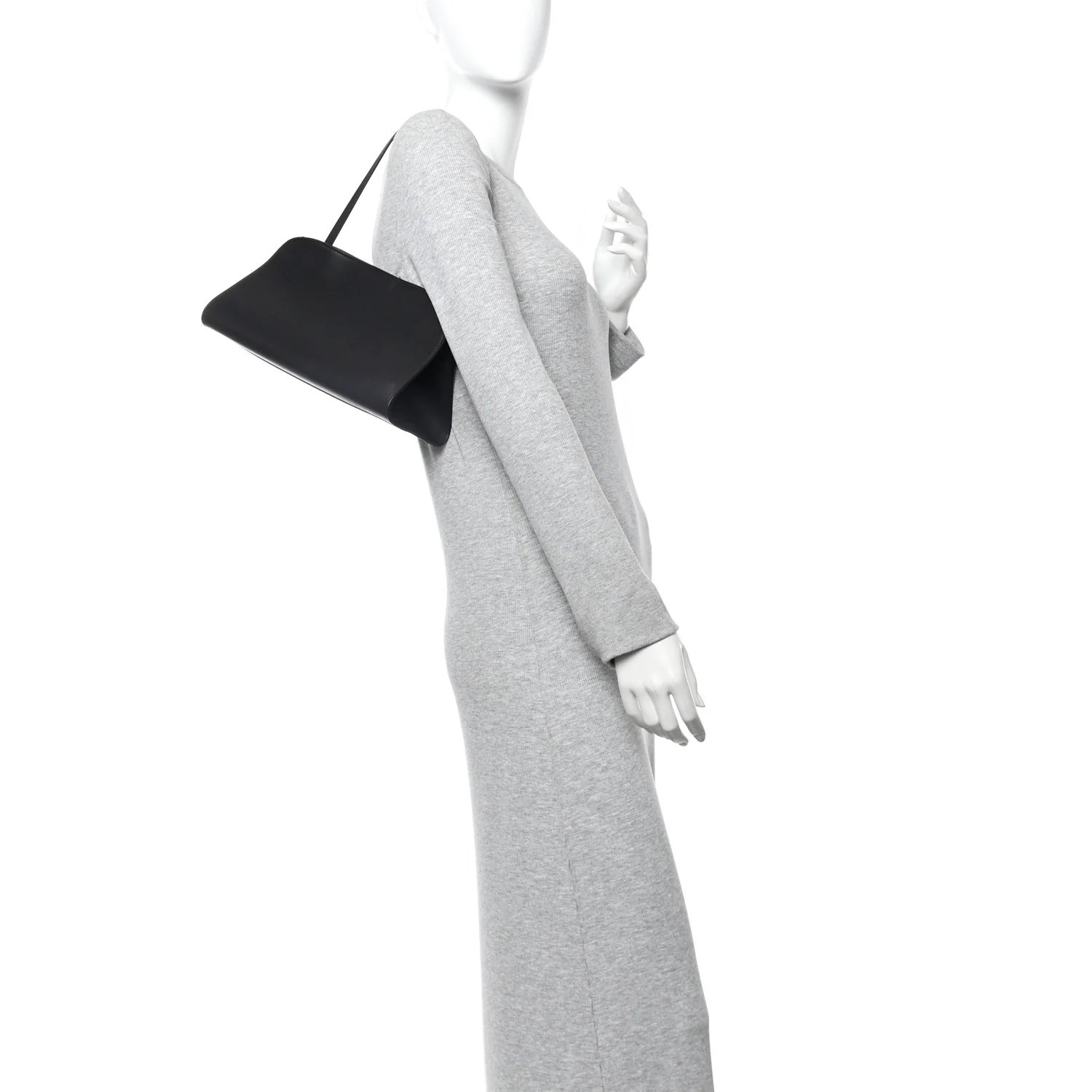 Smooth Calfskin Peggy Bag Black - Image 2